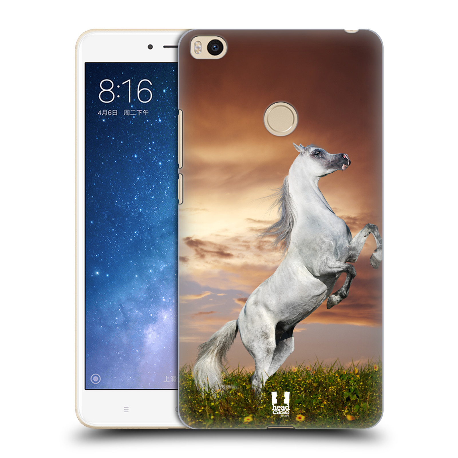 Zadní obal pro mobil Xiaomi Mi Max 2 - HEAD CASE - Svět zvířat divoký kůň