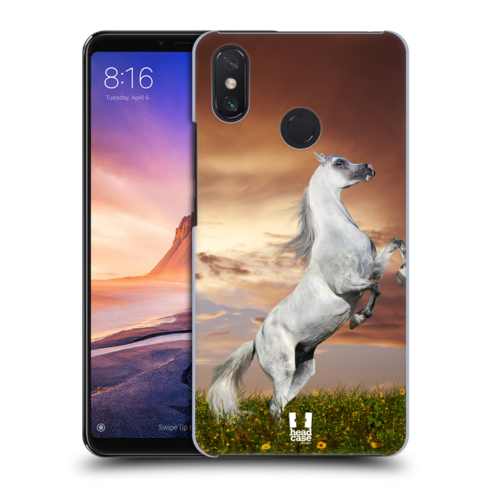Zadní obal pro mobil Xiaomi Mi Max 3 - HEAD CASE - Svět zvířat divoký kůň