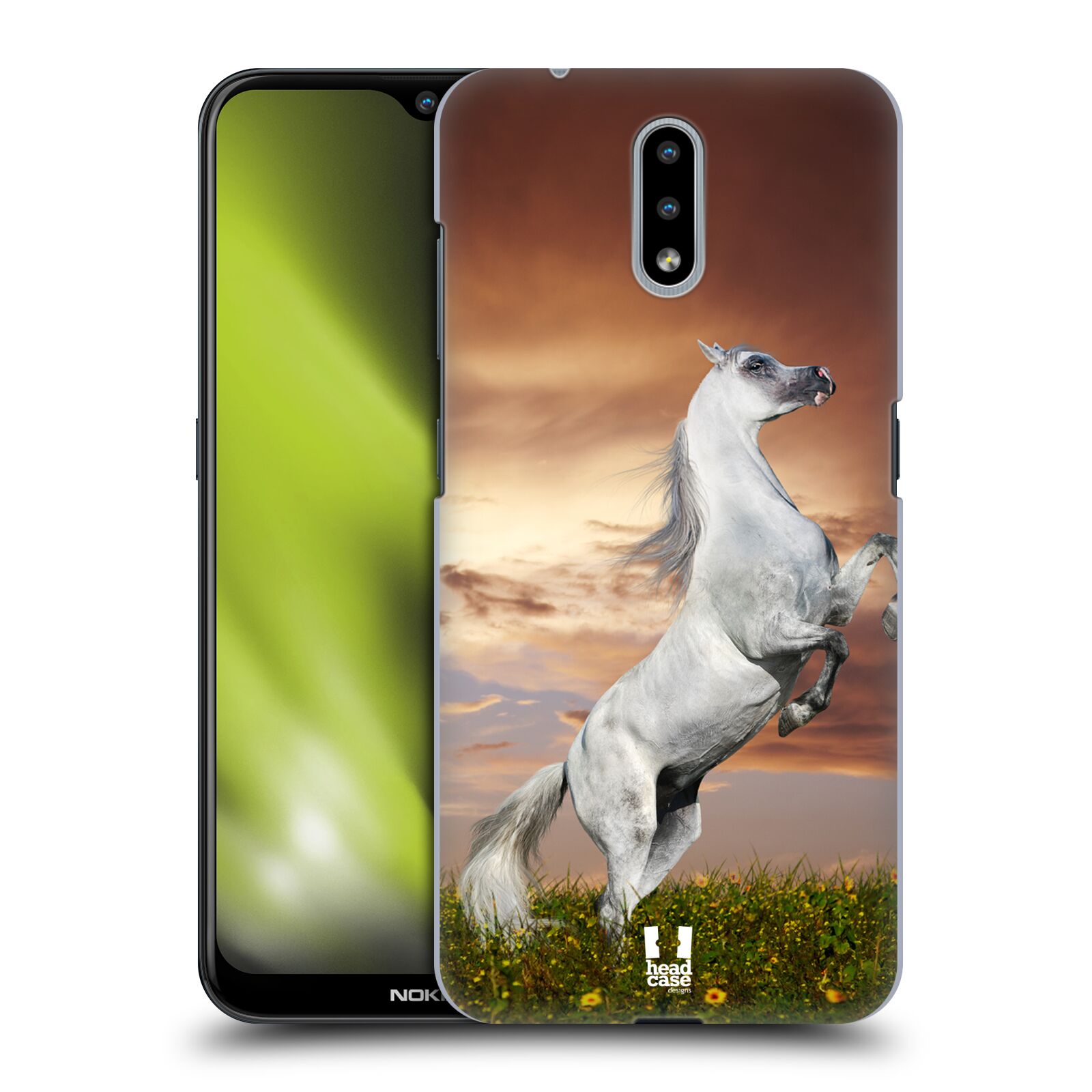 Zadní obal pro mobil Nokia 2.3 - HEAD CASE - Svět zvířat divoký kůň