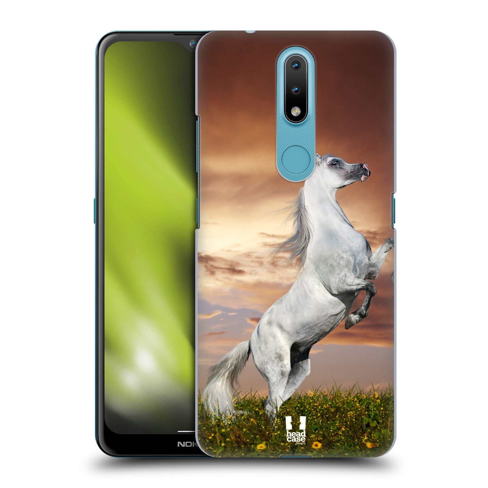 Zadní obal pro mobil Nokia 2.4 - HEAD CASE - Svět zvířat divoký kůň