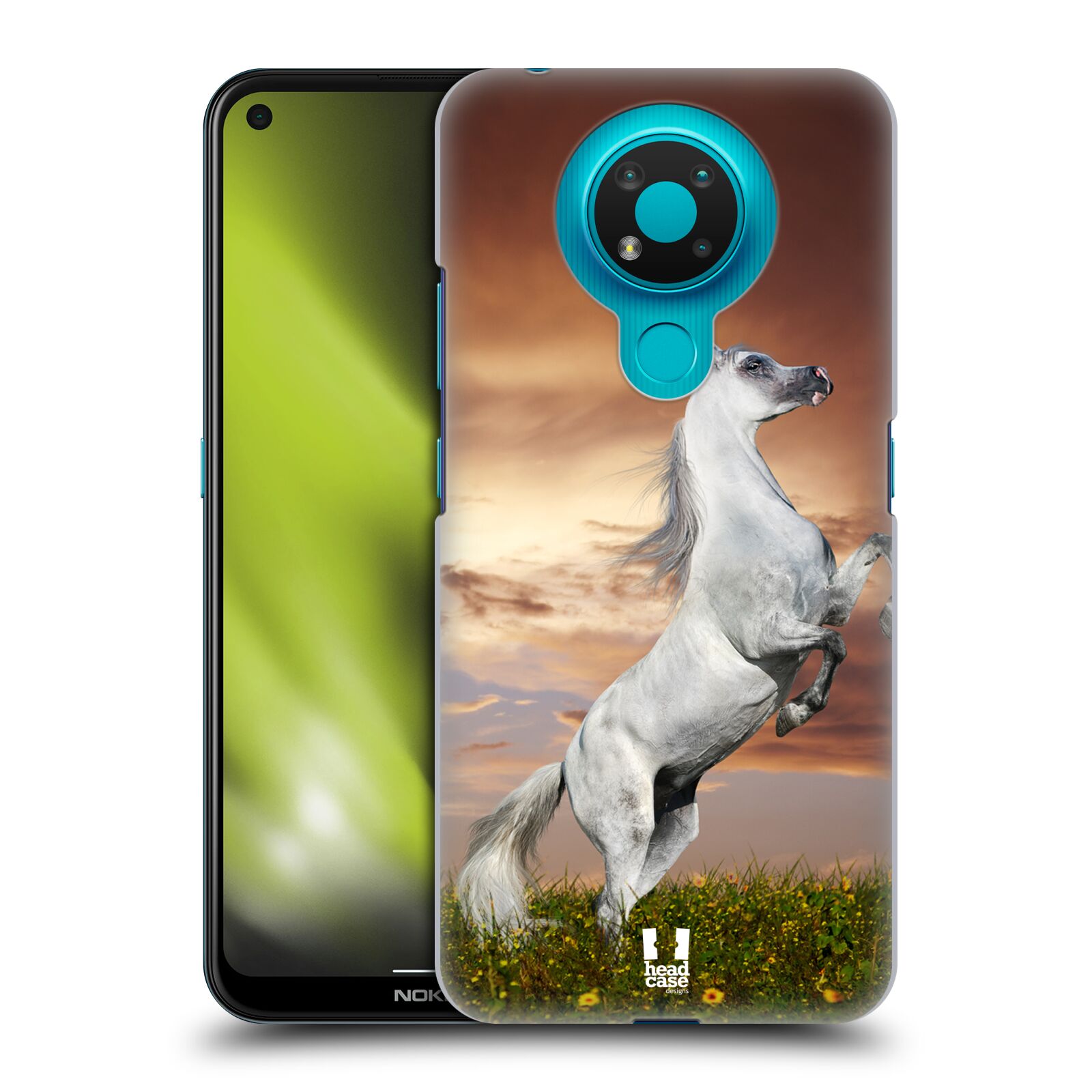 Zadní obal pro mobil Nokia 3.4 - HEAD CASE - Svět zvířat divoký kůň