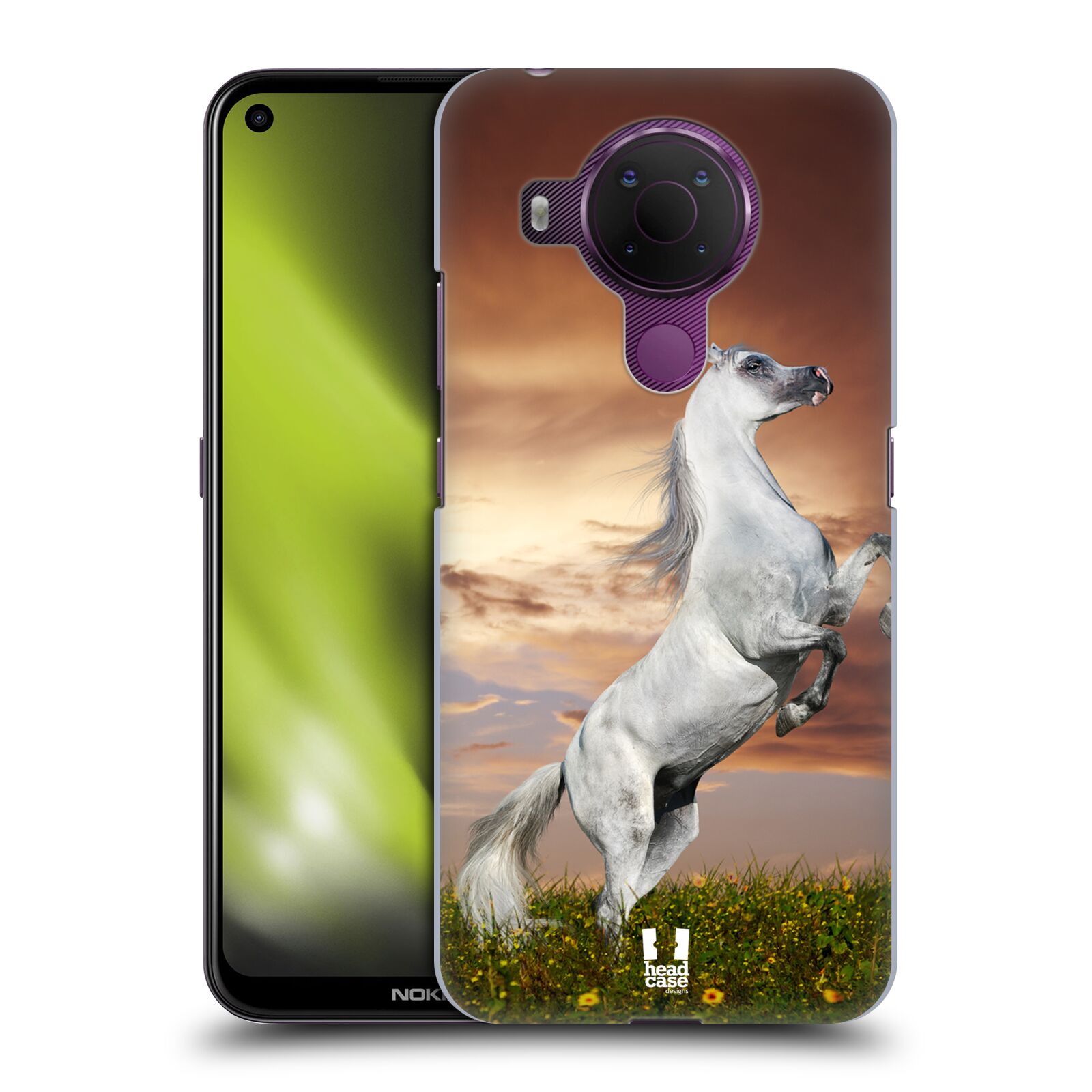 Zadní obal pro mobil Nokia 5.4 - HEAD CASE - Svět zvířat divoký kůň