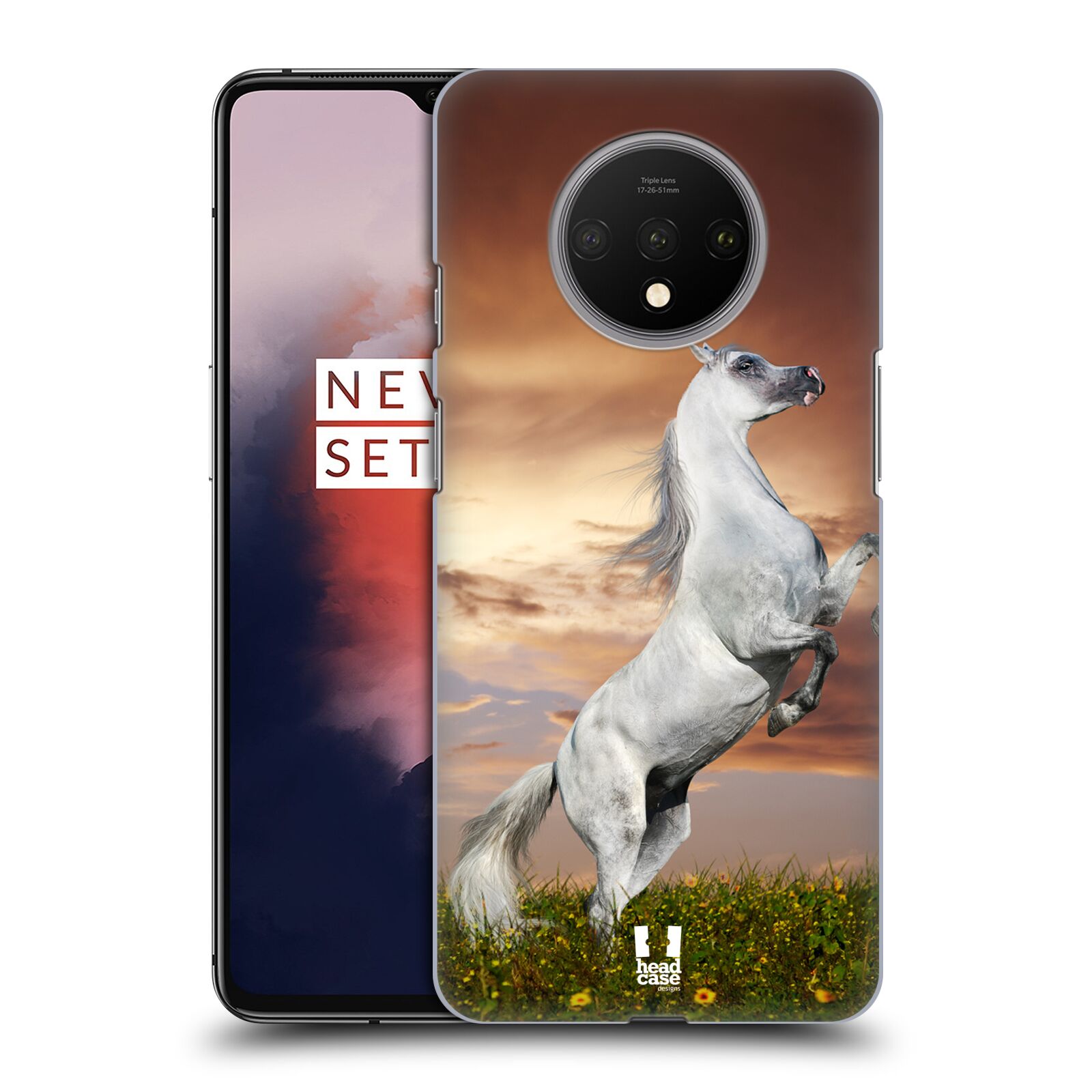 Zadní obal pro mobil OnePlus 7T - HEAD CASE - Svět zvířat divoký kůň