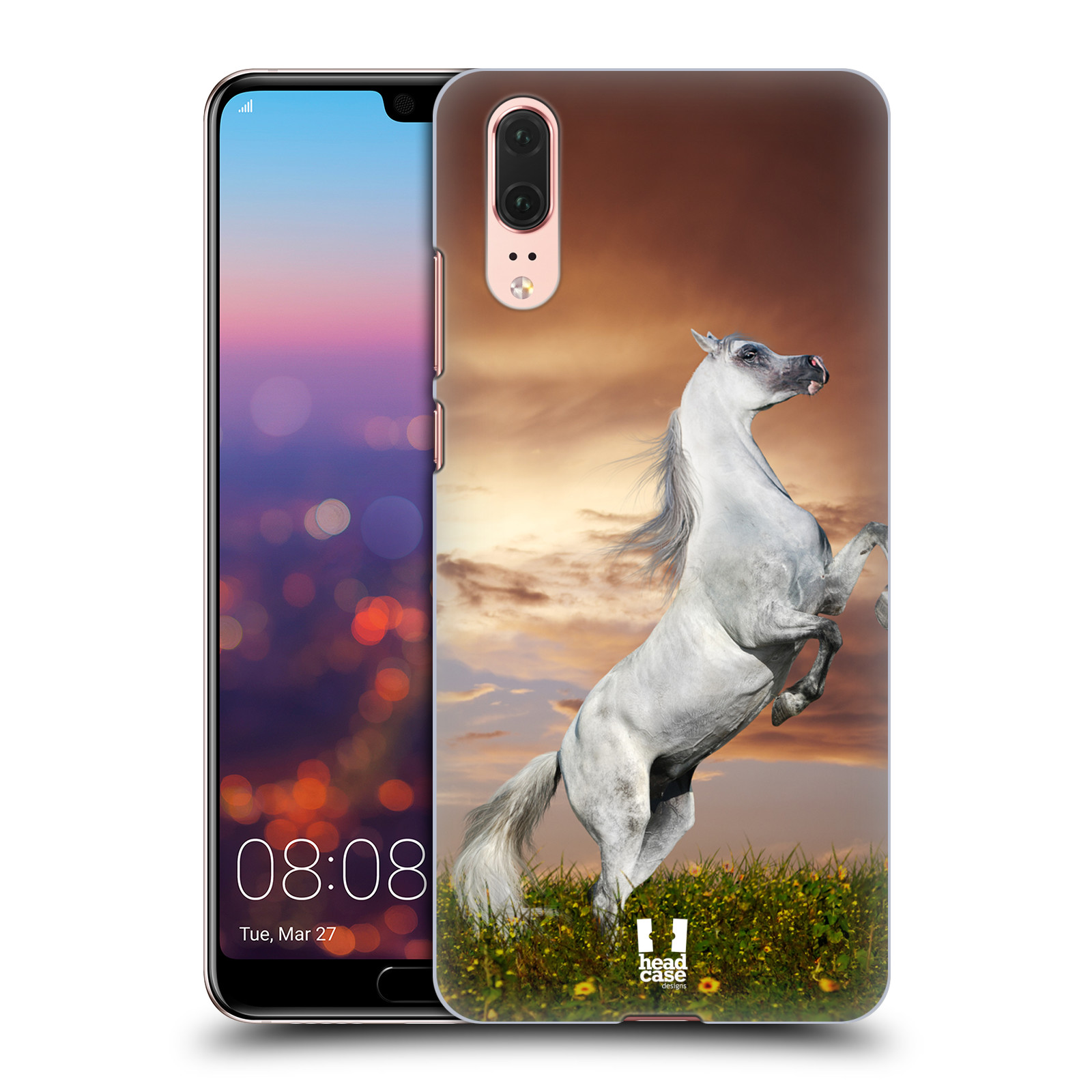 Zadní obal pro mobil Huawei P20 - HEAD CASE - Svět zvířat divoký kůň