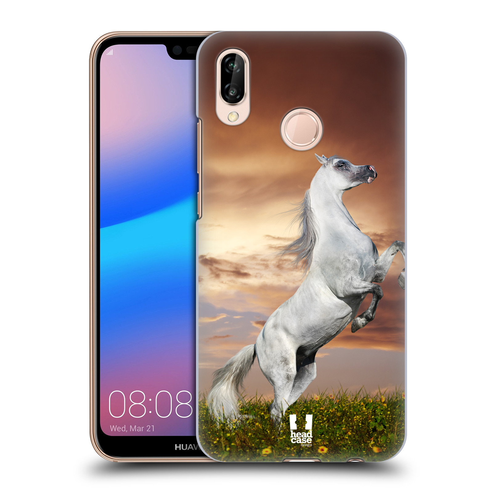 Zadní obal pro mobil Huawei P20 LITE - HEAD CASE - Svět zvířat divoký kůň