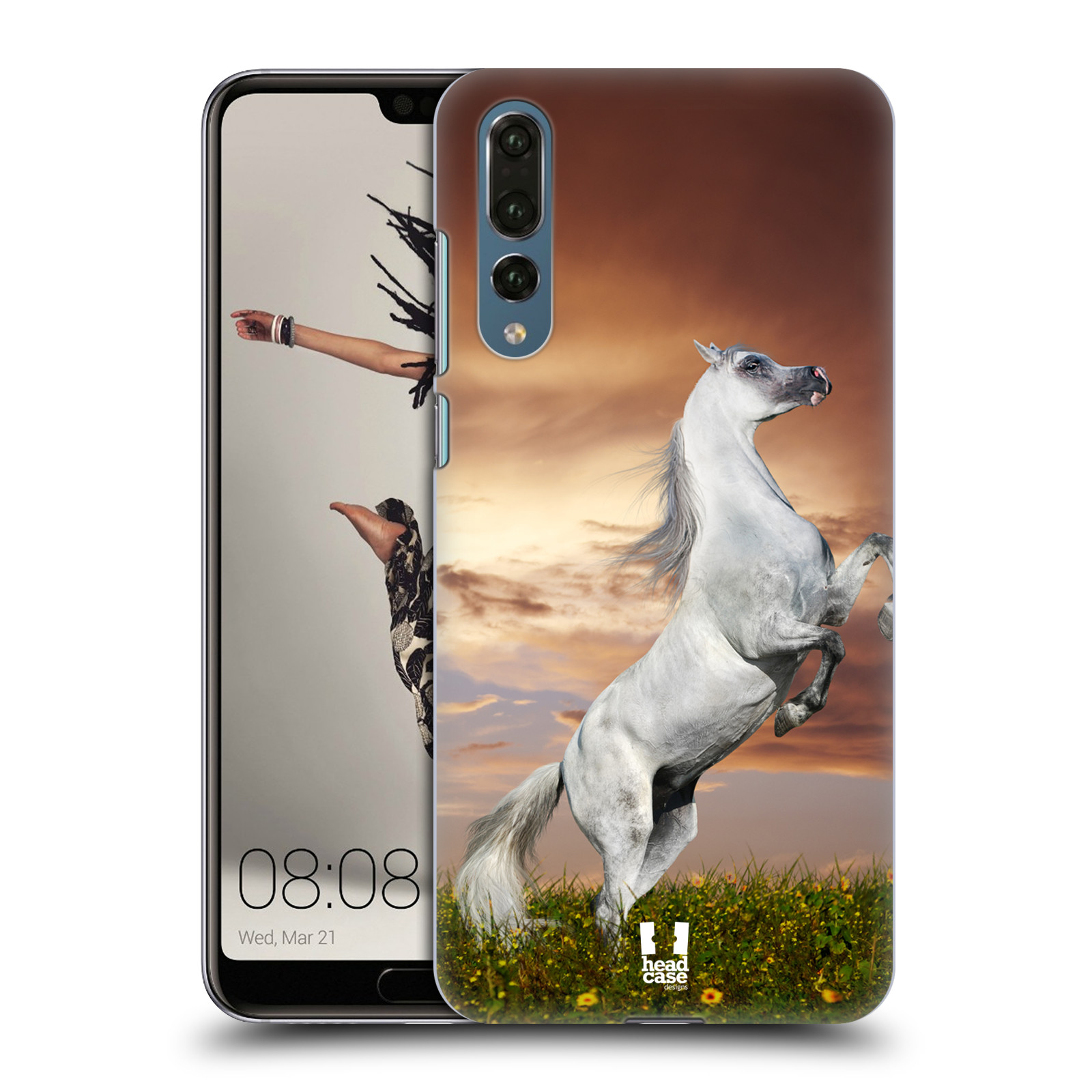 Zadní obal pro mobil Huawei P20 PRO - HEAD CASE - Svět zvířat divoký kůň