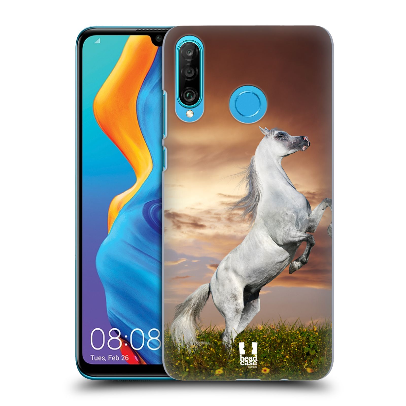 Zadní obal pro mobil Huawei P30 LITE - HEAD CASE - Svět zvířat divoký kůň