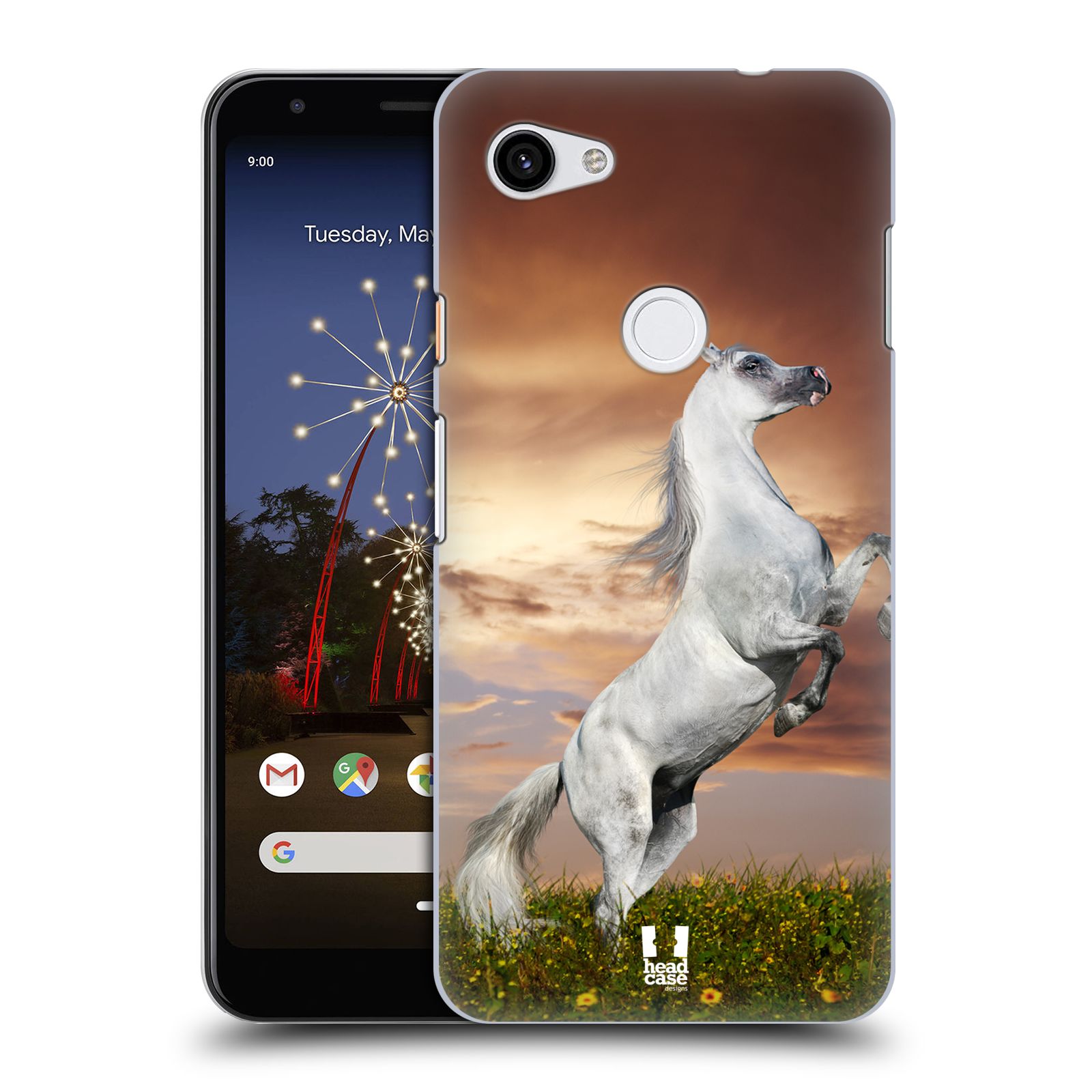 Zadní obal pro mobil Google Pixel 3a XL - HEAD CASE - Svět zvířat divoký kůň
