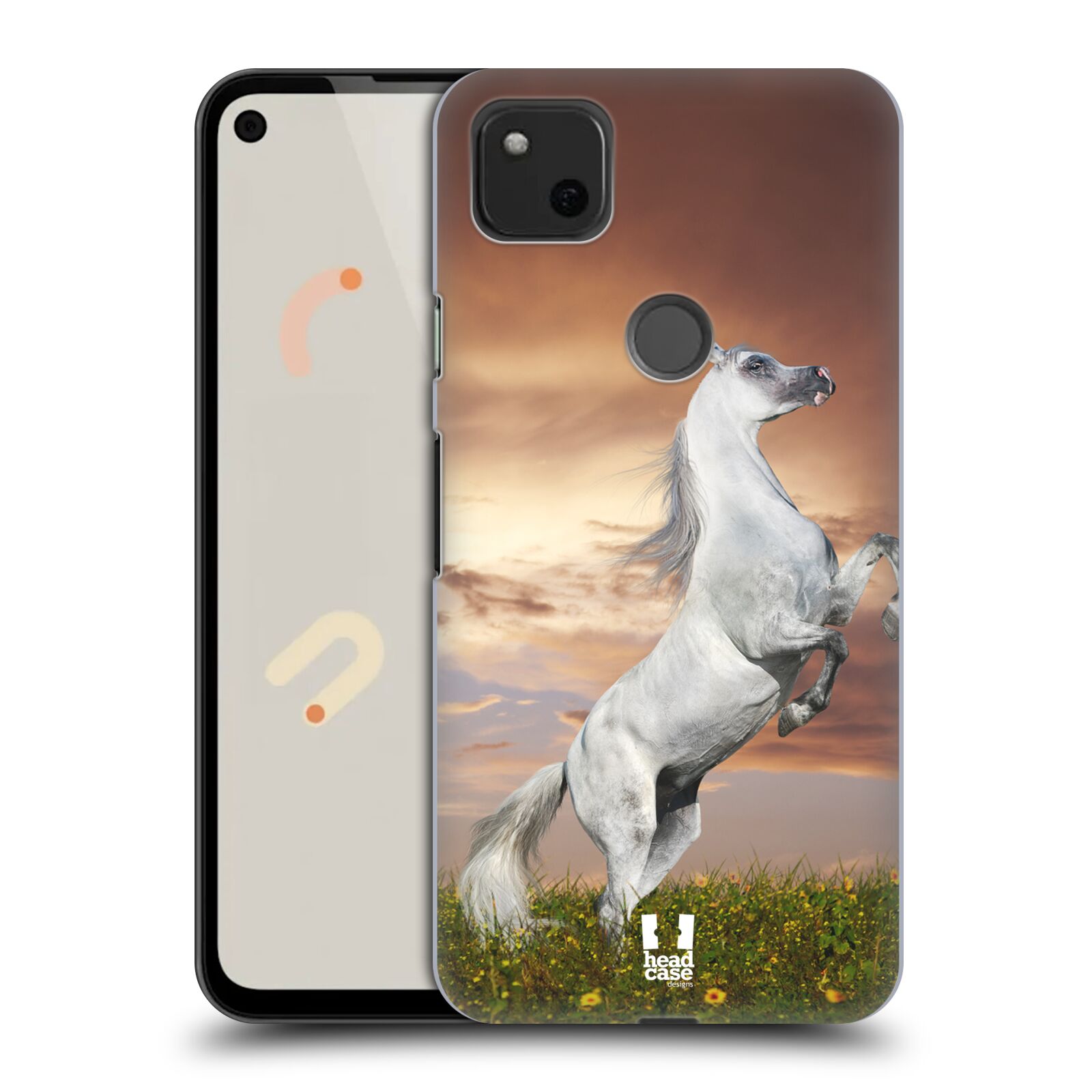 Zadní obal pro mobil Google Pixel 4a - HEAD CASE - Svět zvířat divoký kůň