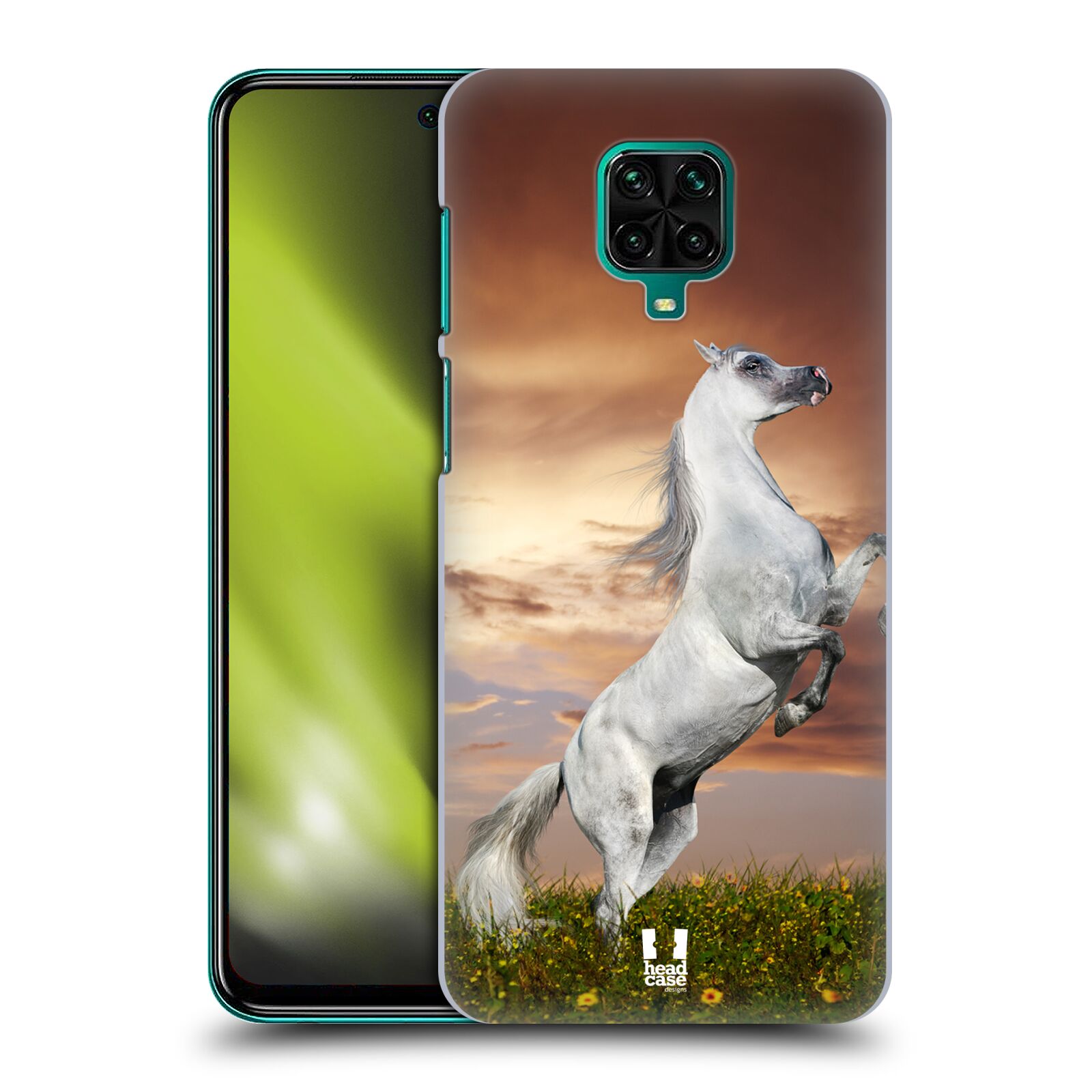 Zadní obal pro mobil Xiaomi Redmi Note 9 Pro - HEAD CASE - Svět zvířat divoký kůň