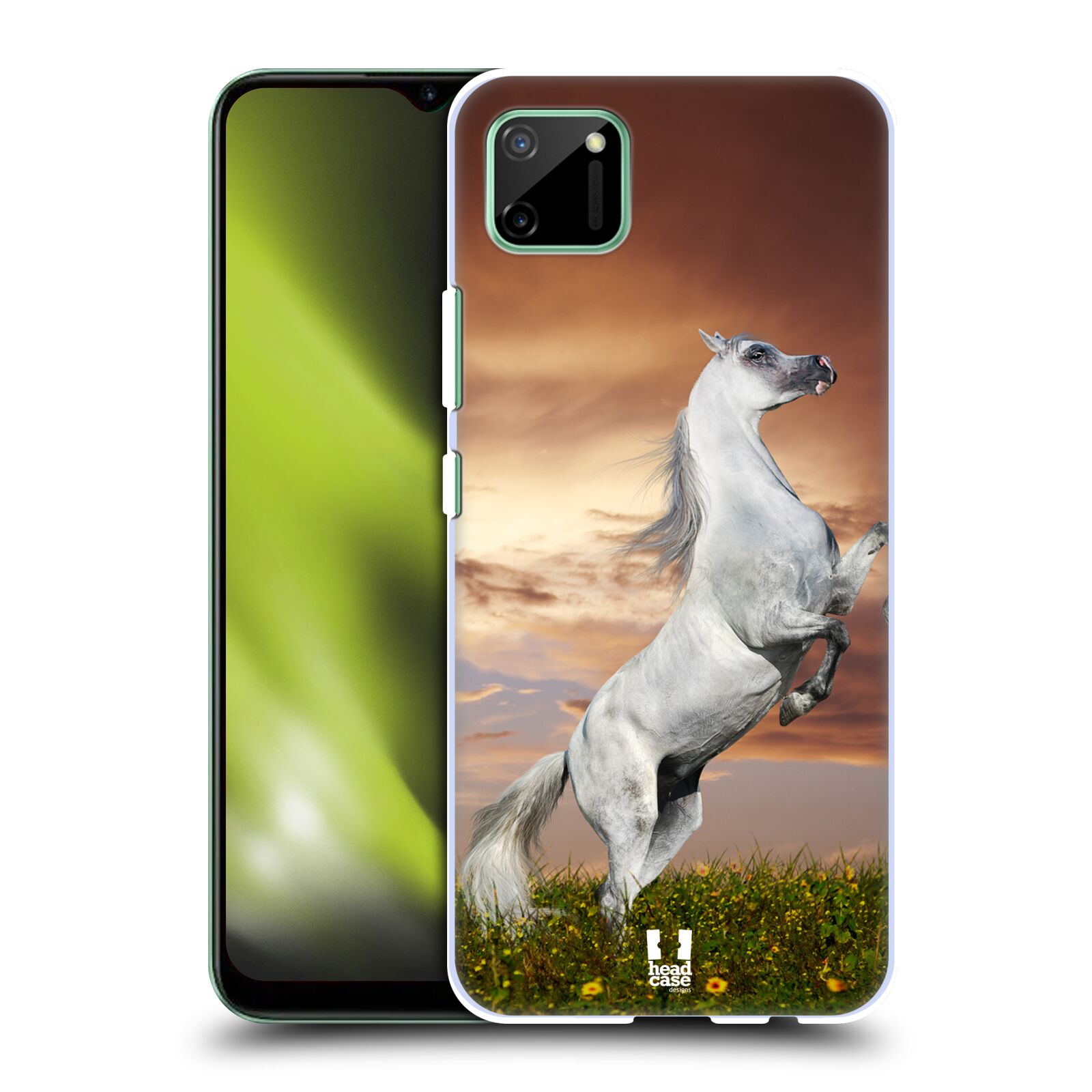 Zadní obal pro mobil Realme C11 - HEAD CASE - Svět zvířat divoký kůň