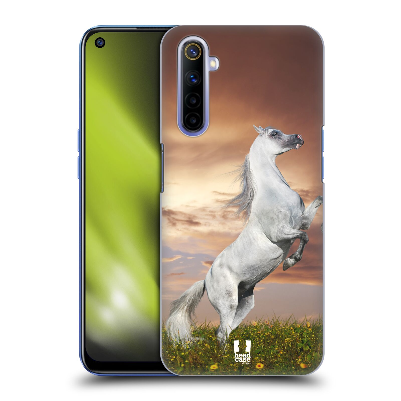 Zadní obal pro mobil Realme 6 - HEAD CASE - Svět zvířat divoký kůň