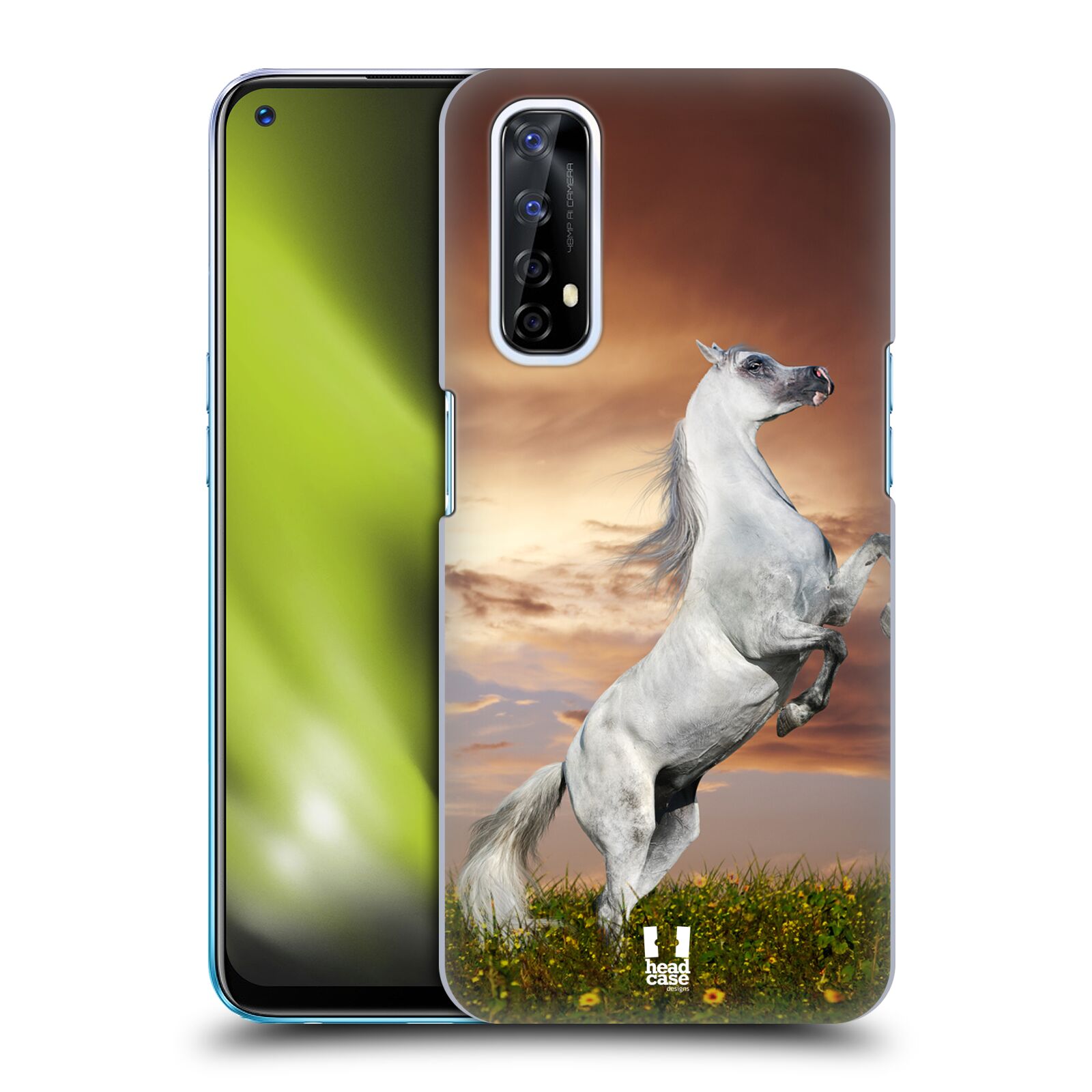 Zadní obal pro mobil Realme 7 - HEAD CASE - Svět zvířat divoký kůň