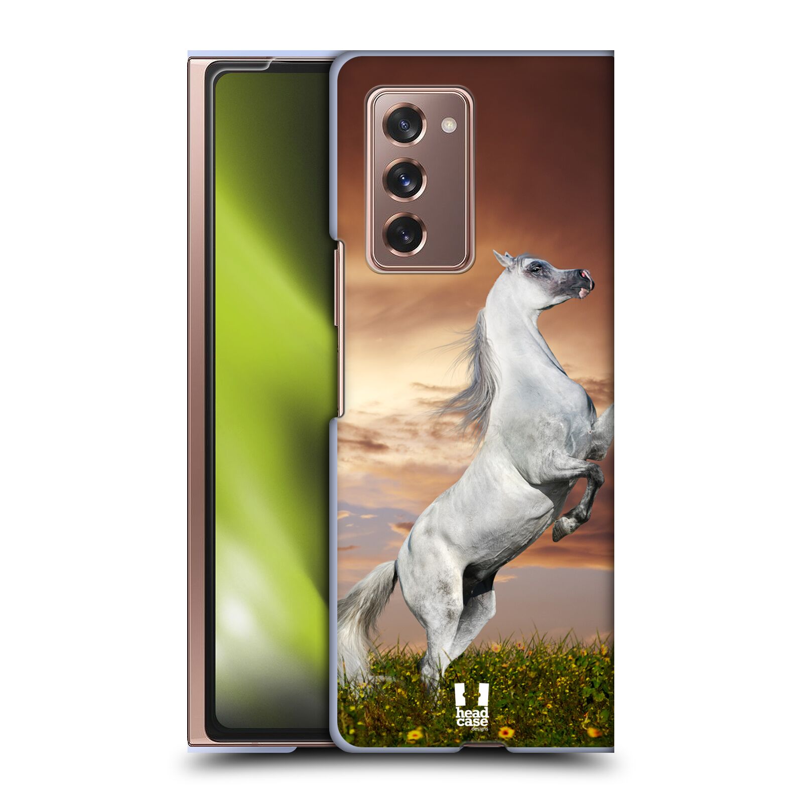 Zadní obal pro mobil Samsung Galaxy Z Fold 2 5G - HEAD CASE - Svět zvířat divoký kůň