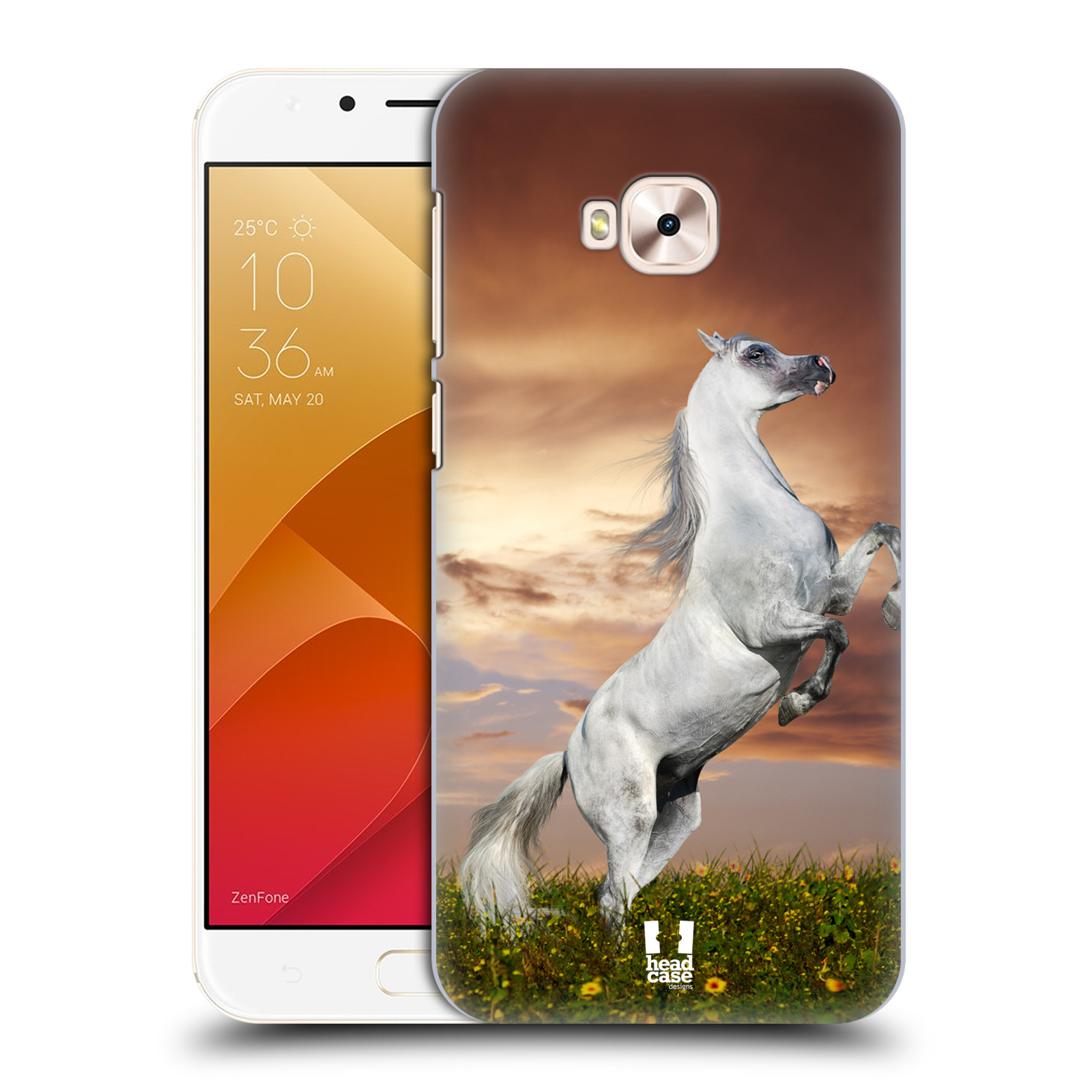 Zadní obal pro mobil Asus Zenfone 4 Selfie Pro ZD552KL - HEAD CASE - Svět zvířat divoký kůň