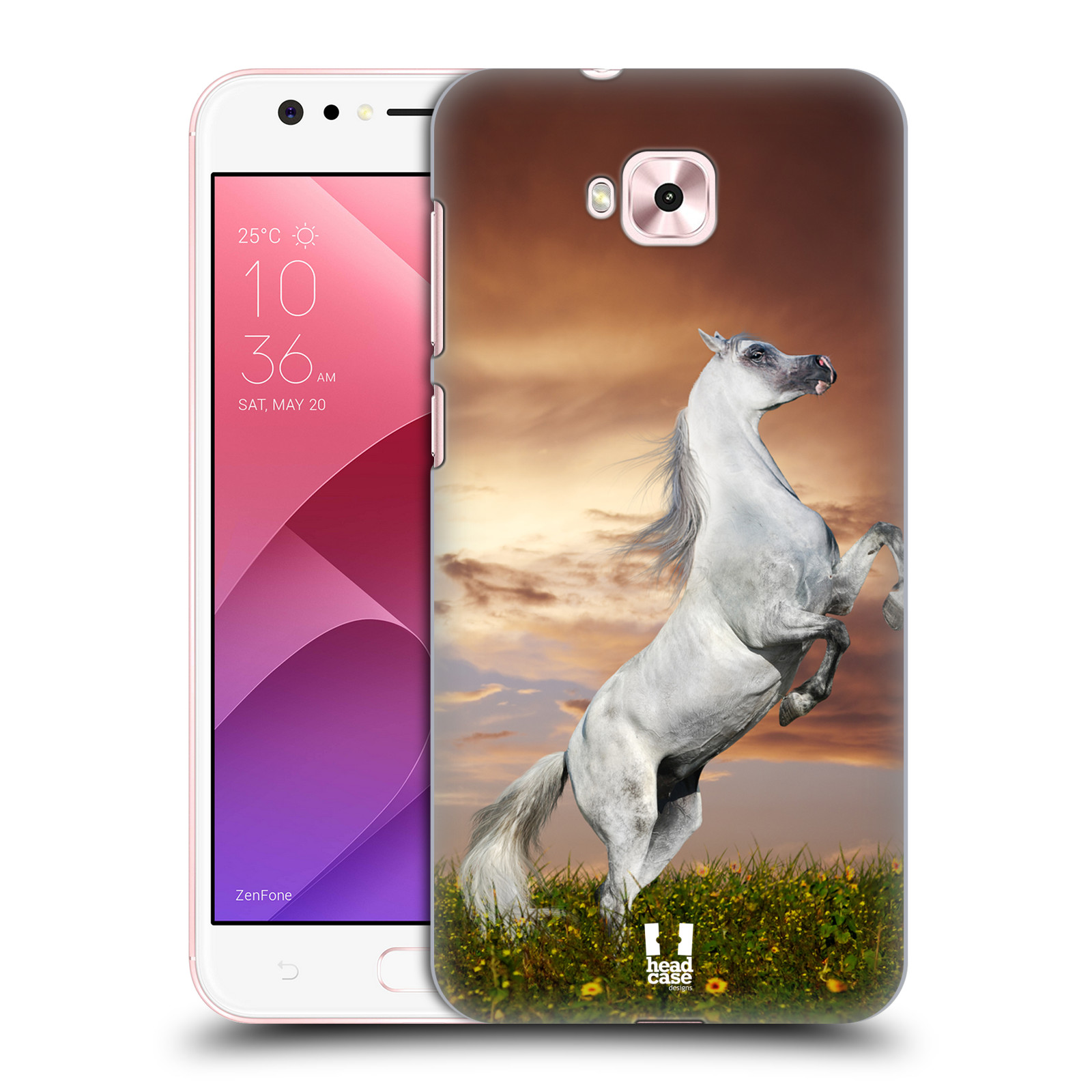 Zadní obal pro mobil Asus Zenfone 4 Selfie ZD553KL - HEAD CASE - Svět zvířat divoký kůň