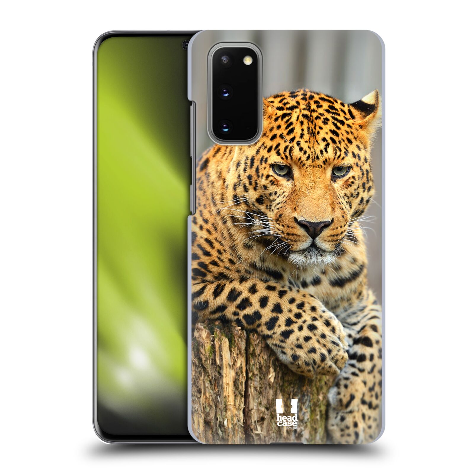 Pouzdro na mobil Samsung Galaxy S20 - HEAD CASE - vzor Divočina, Divoký život a zvířata foto LEOPARD PORTRÉT