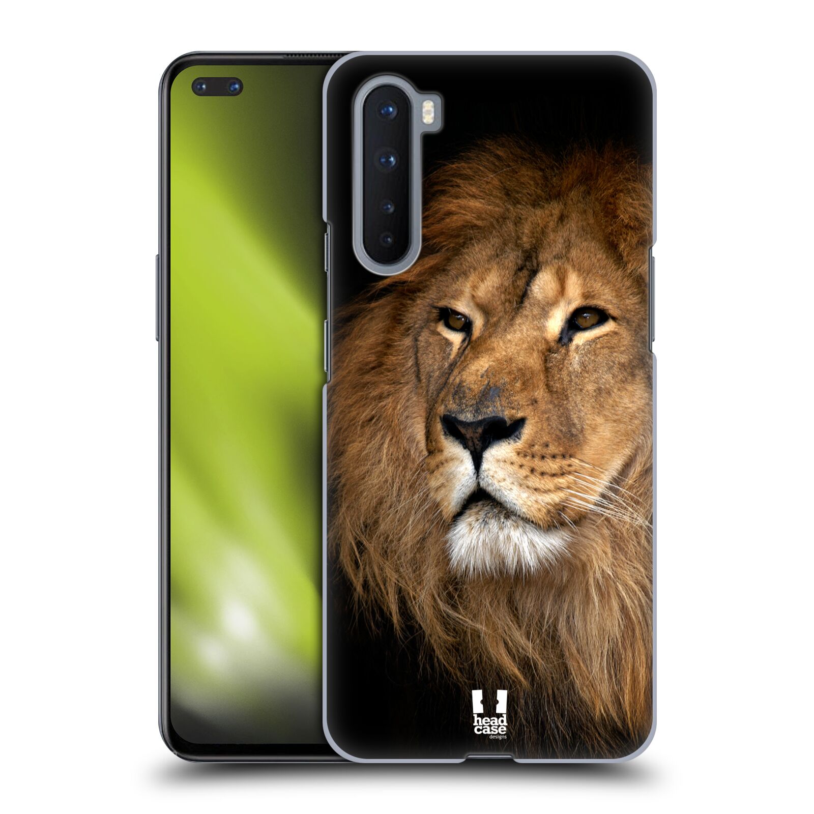 Zadní obal pro mobil OnePlus Nord - HEAD CASE - Svět zvířat král zvířat Lev