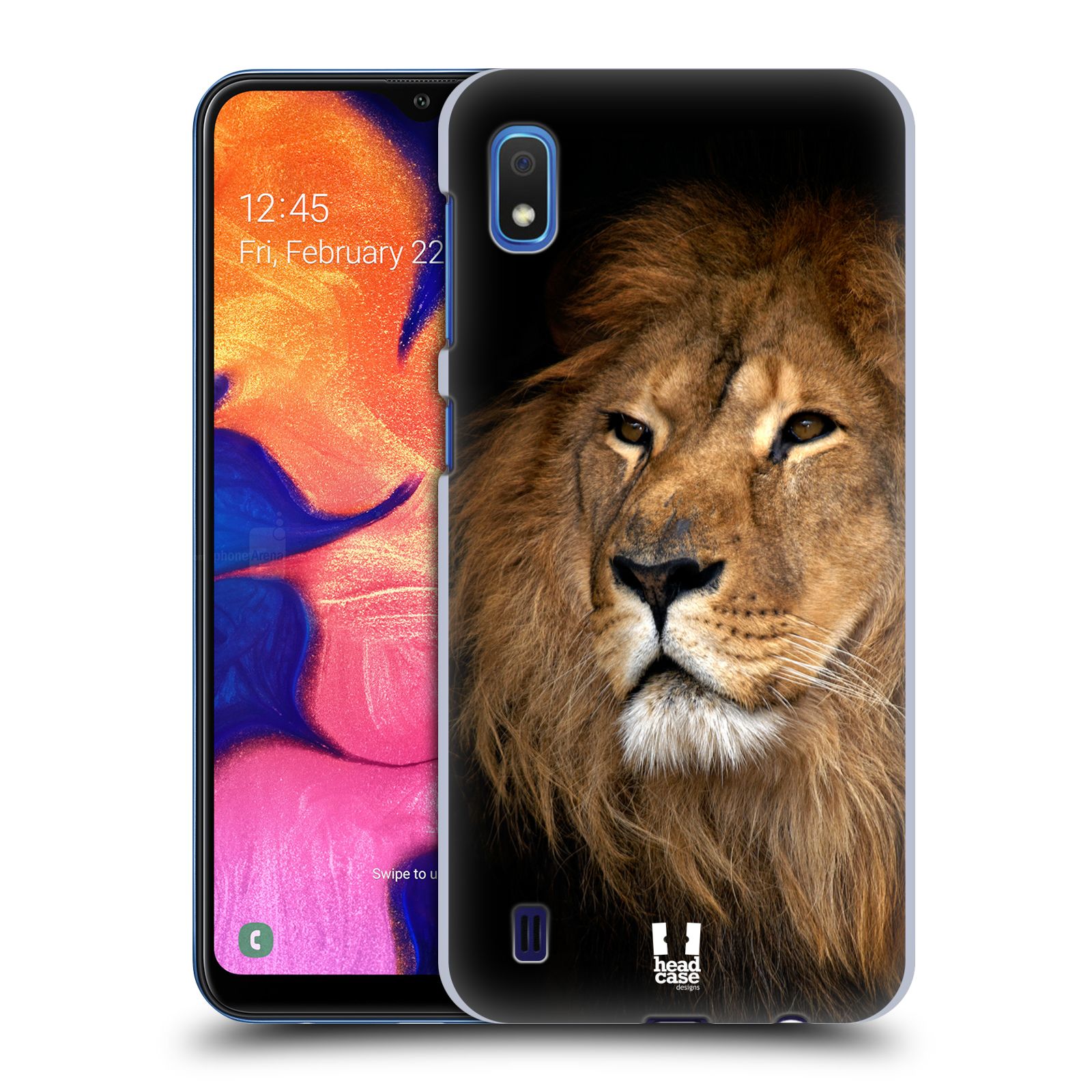 Zadní obal pro mobil Samsung Galaxy A10 - HEAD CASE - Svět zvířat král zvířat Lev