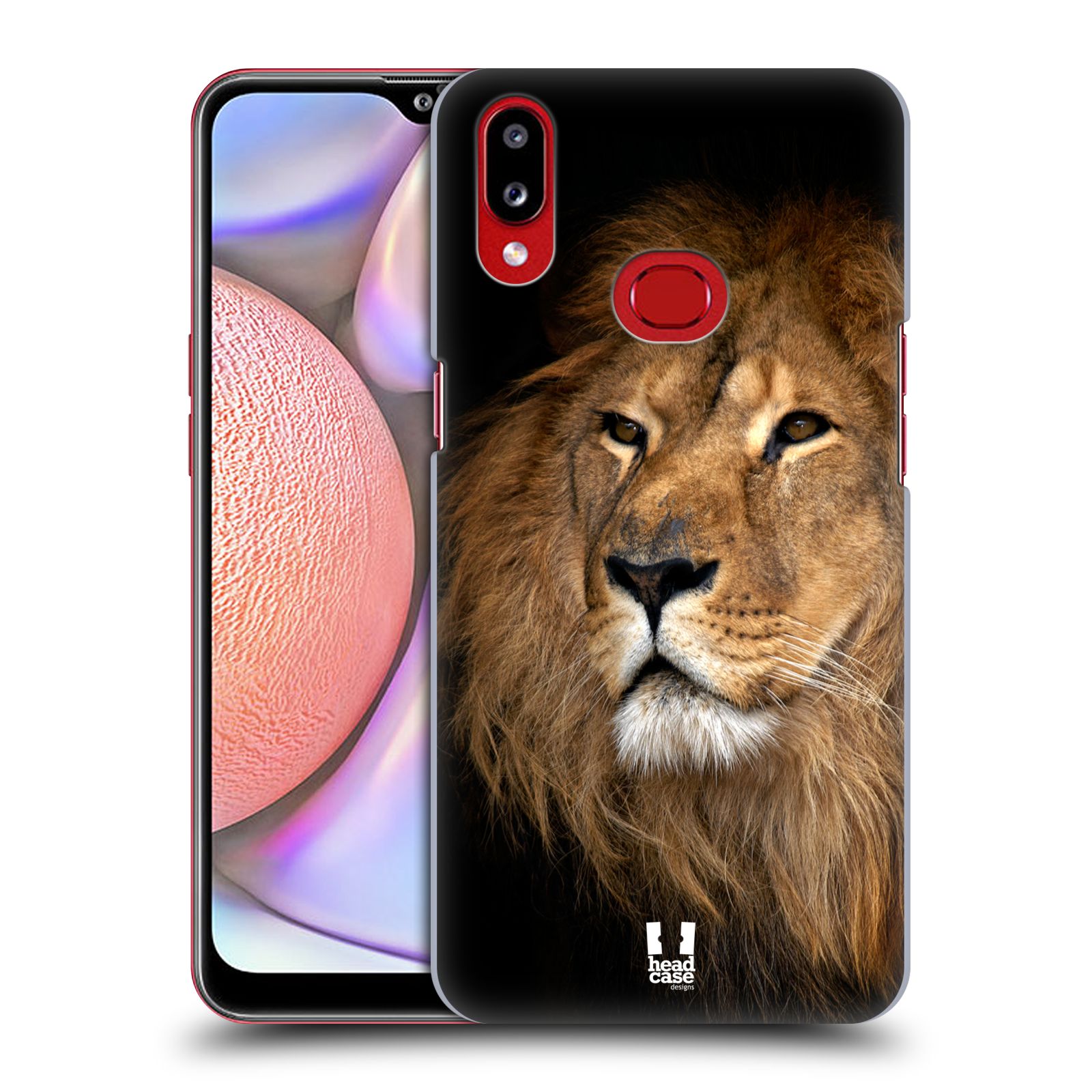 Zadní obal pro mobil Samsung Galaxy A10s - HEAD CASE - Svět zvířat král zvířat Lev