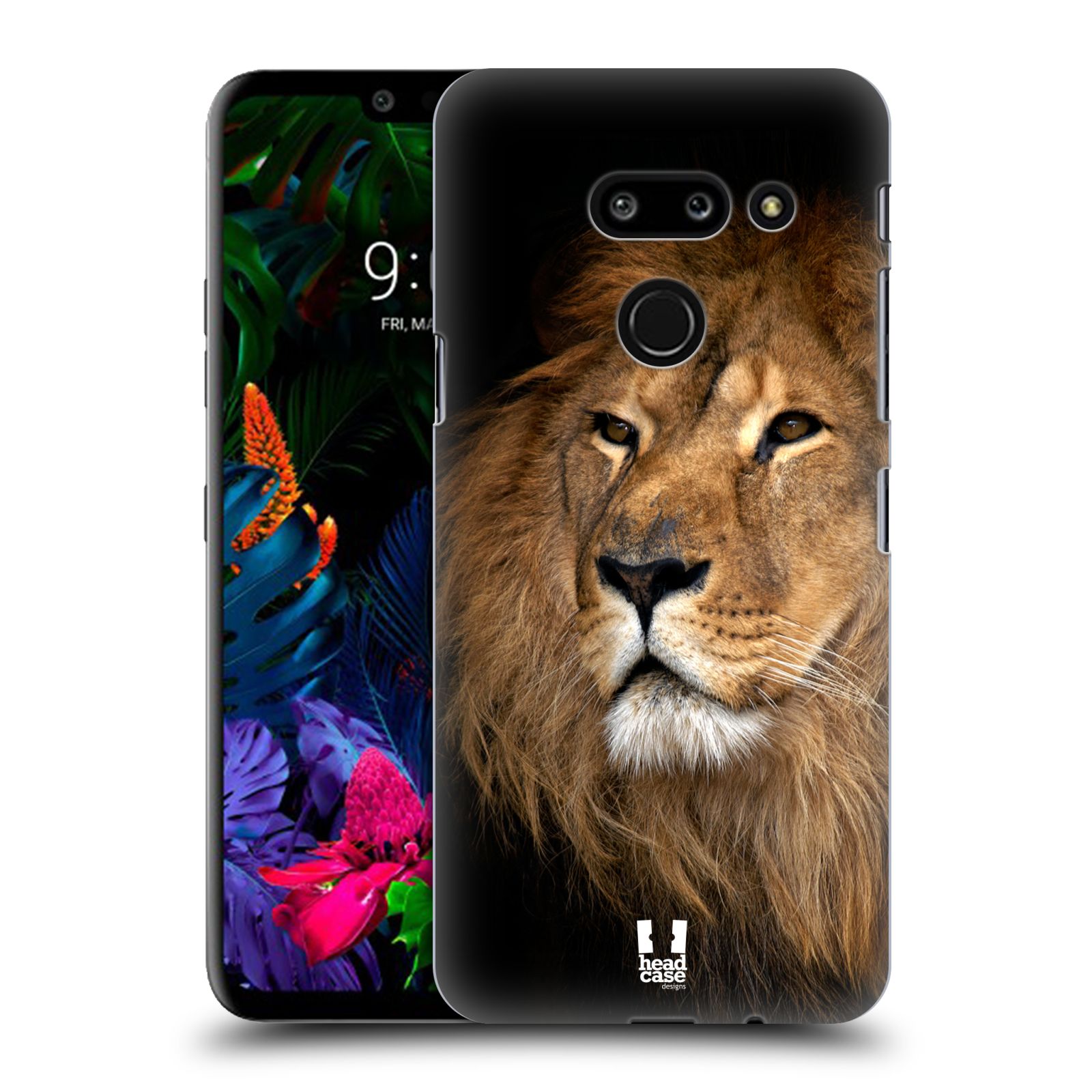 Zadní obal pro mobil LG G8 ThinQ - HEAD CASE - Svět zvířat král zvířat Lev