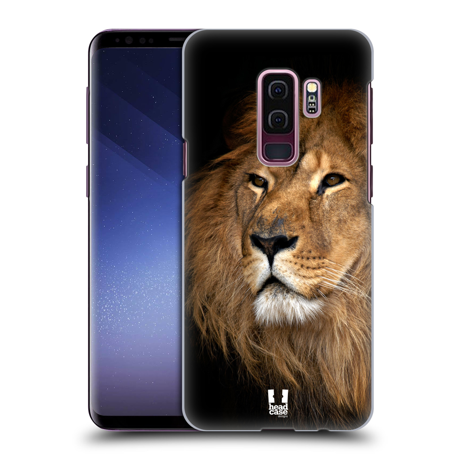 Zadní obal pro mobil Samsung Galaxy S9 PLUS - HEAD CASE - Svět zvířat král zvířat Lev
