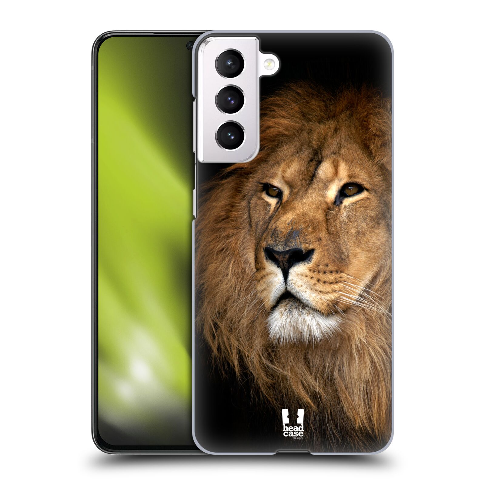 Zadní obal pro mobil Samsung Galaxy S21 / S21 5G - HEAD CASE - Svět zvířat král zvířat Lev