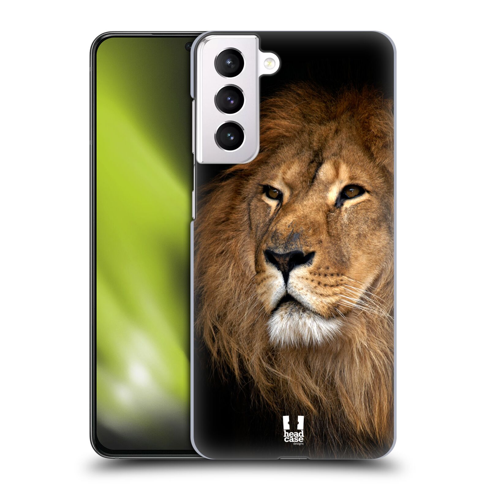 Zadní obal pro mobil Samsung Galaxy S21+ / S21+ 5G - HEAD CASE - Svět zvířat král zvířat Lev