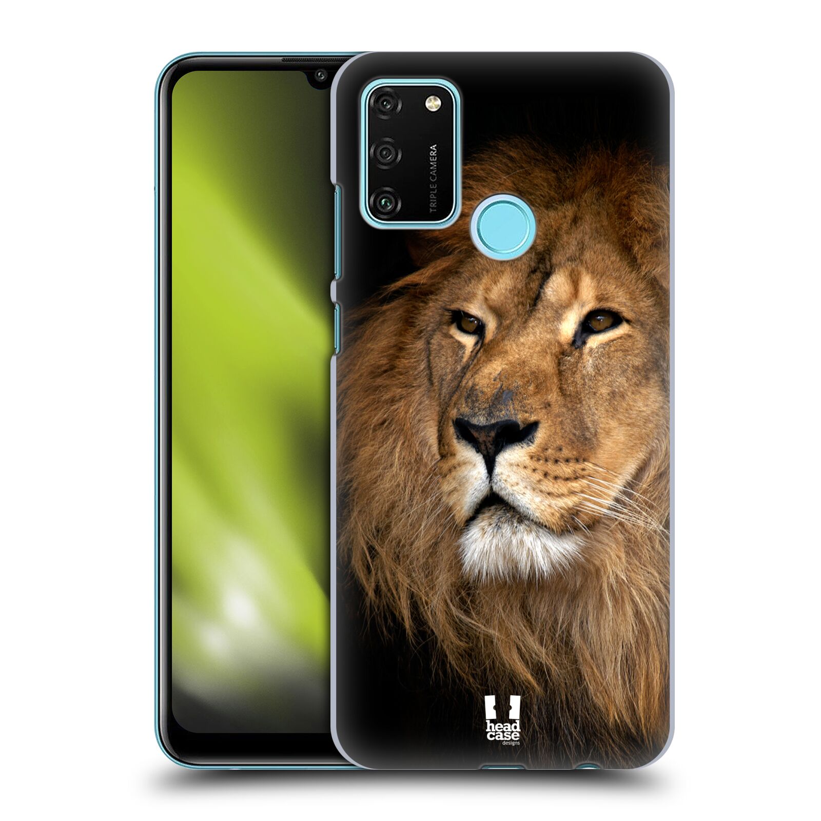 Zadní obal pro mobil Honor 9A - HEAD CASE - Svět zvířat král zvířat Lev