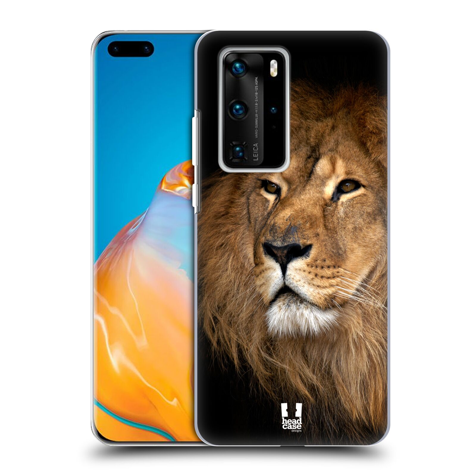 Zadní obal pro mobil Huawei P40 PRO / P40 PRO PLUS - HEAD CASE - Svět zvířat král zvířat Lev