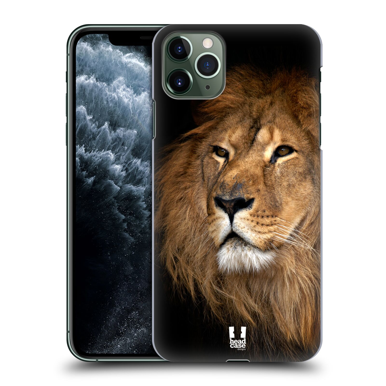 Zadní obal pro mobil Apple Iphone 11 PRO MAX - HEAD CASE - Svět zvířat král zvířat Lev