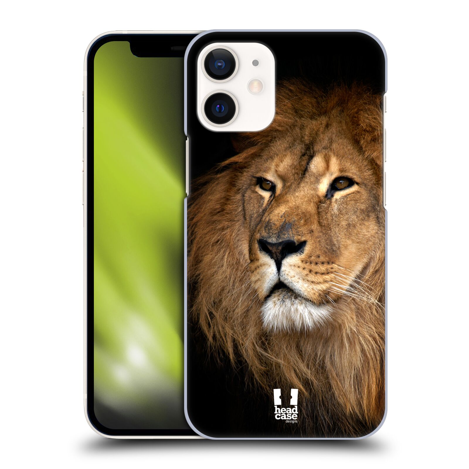 Plastový obal na mobil Apple Iphone 12 MINI vzor Divočina, Divoký život a zvířata foto LEV KRÁL ZVÍŘAT