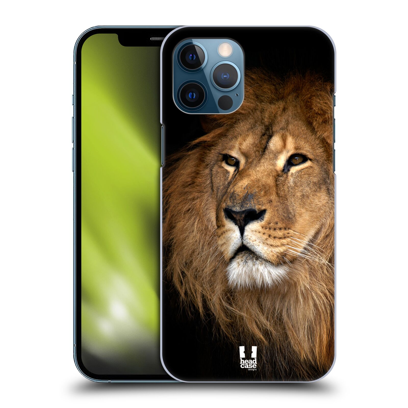 Zadní obal pro mobil Apple iPhone 12 PRO MAX - HEAD CASE - Svět zvířat král zvířat Lev