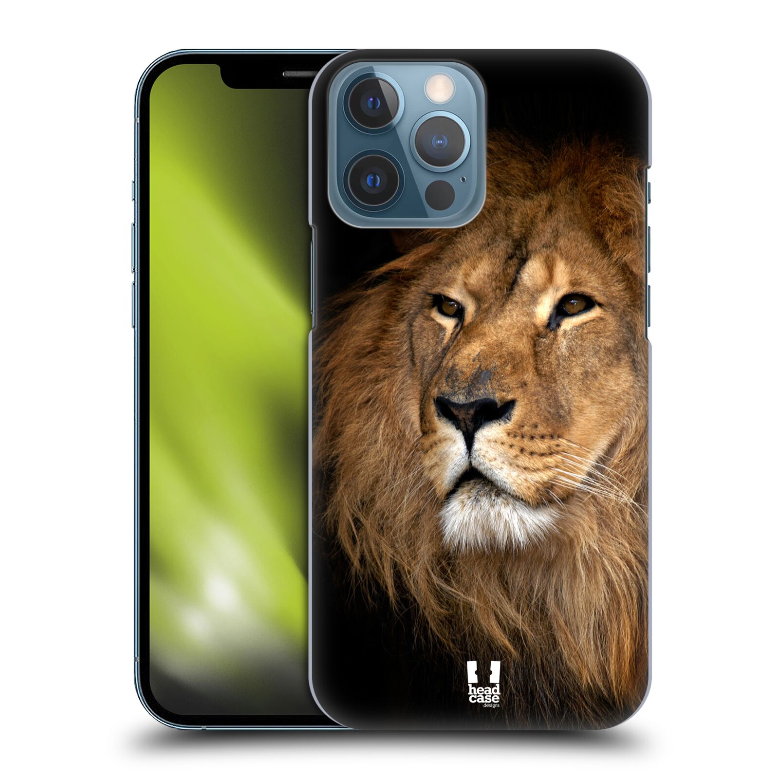 Zadní obal pro mobil Apple Iphone 13 PRO MAX - HEAD CASE - Svět zvířat král zvířat Lev