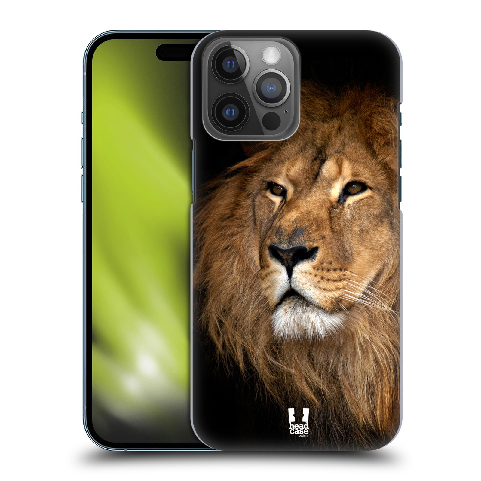 Zadní obal pro mobil Apple Iphone 14 PRO MAX - HEAD CASE - Svět zvířat král zvířat Lev