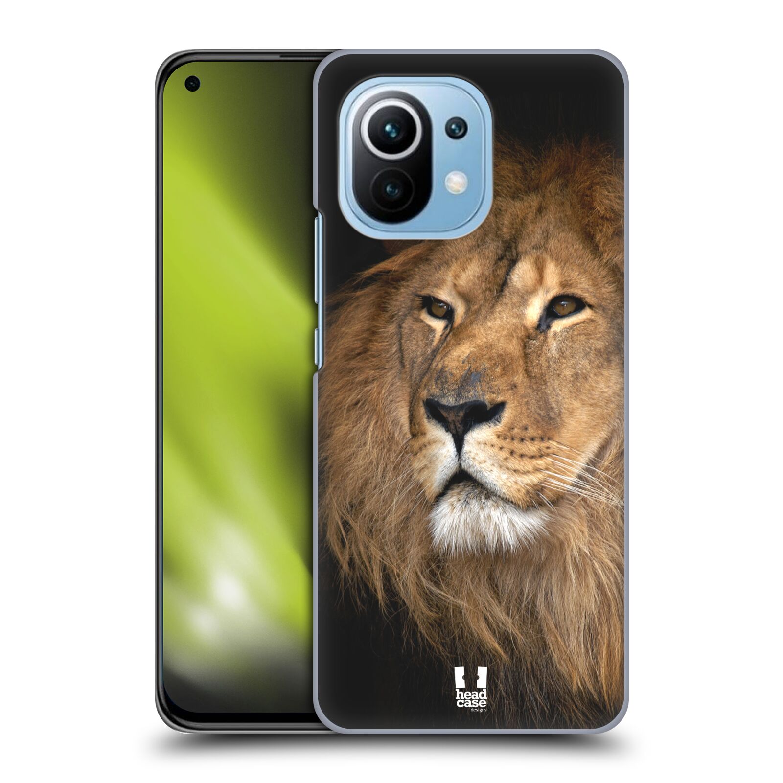 Zadní obal pro mobil Xiaomi Mi 11 - HEAD CASE - Svět zvířat král zvířat Lev