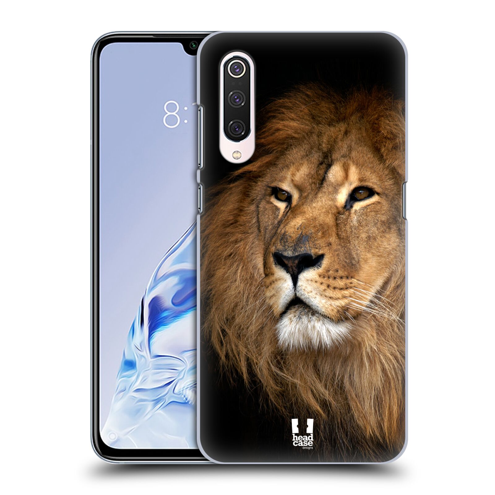 Zadní obal pro mobil Xiaomi Mi 9 PRO - HEAD CASE - Svět zvířat král zvířat Lev