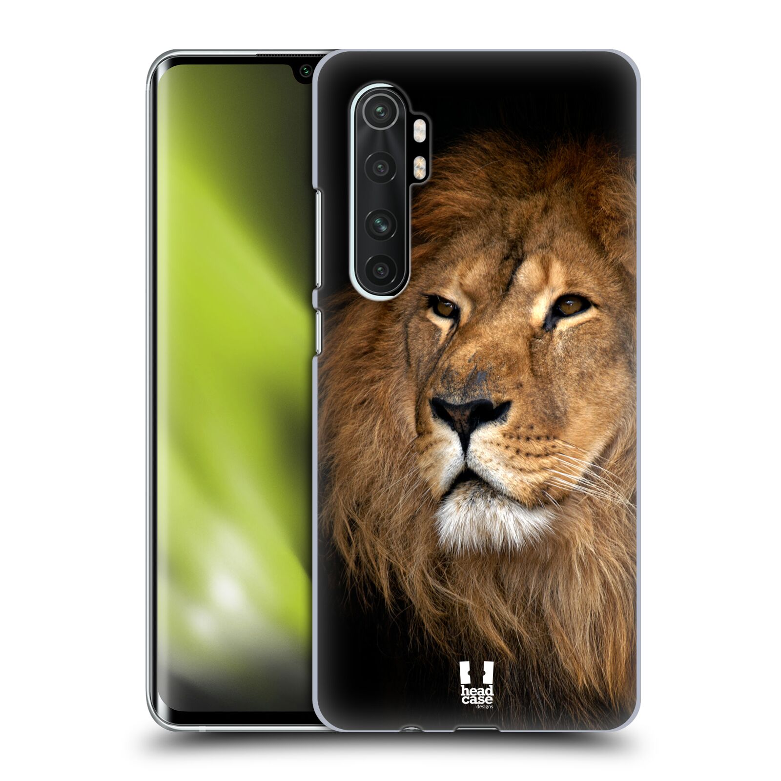 Zadní obal pro mobil Xiaomi Mi Note 10 LITE - HEAD CASE - Svět zvířat král zvířat Lev