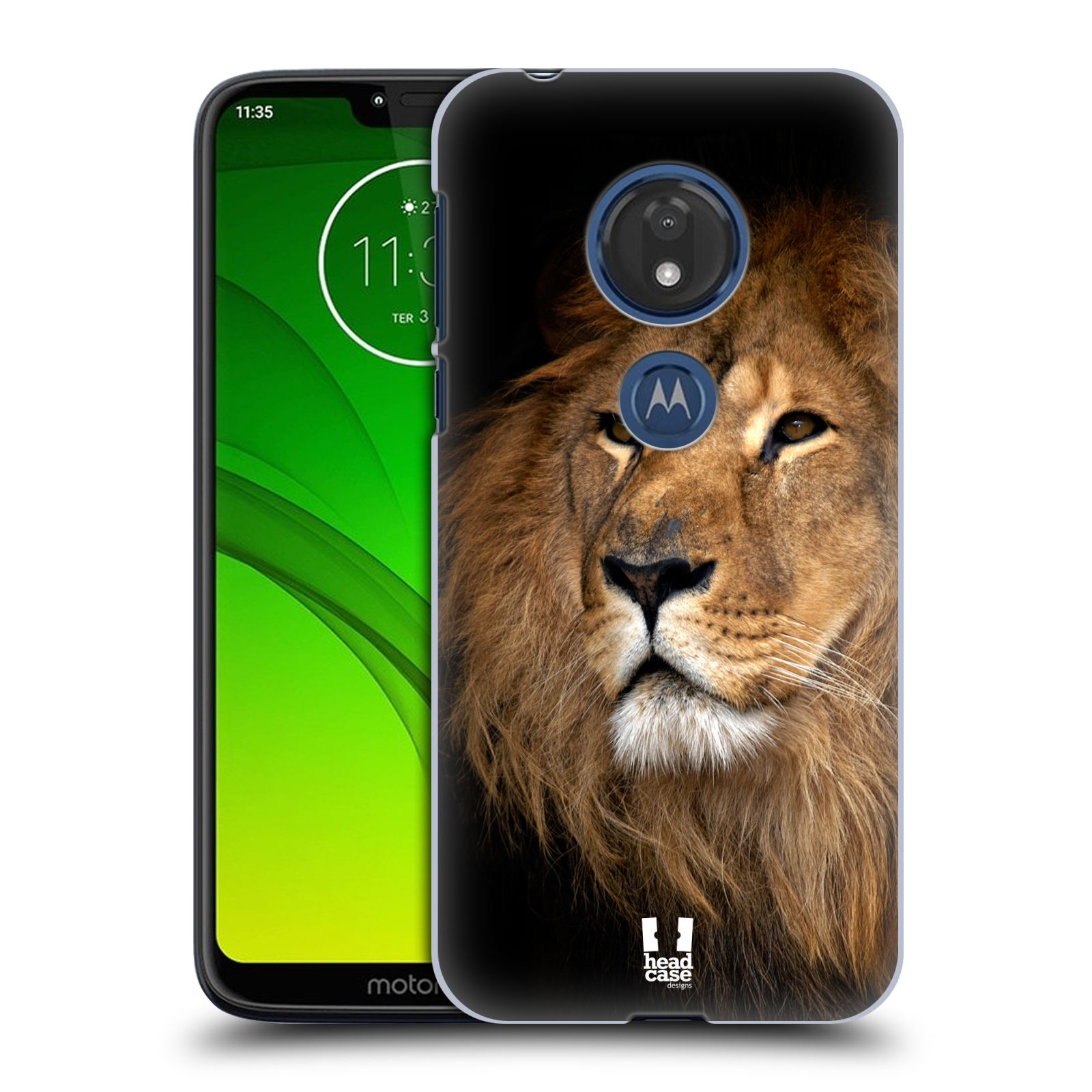 Pouzdro na mobil Motorola Moto G7 Play vzor Divočina, Divoký život a zvířata foto LEV KRÁL ZVÍŘAT