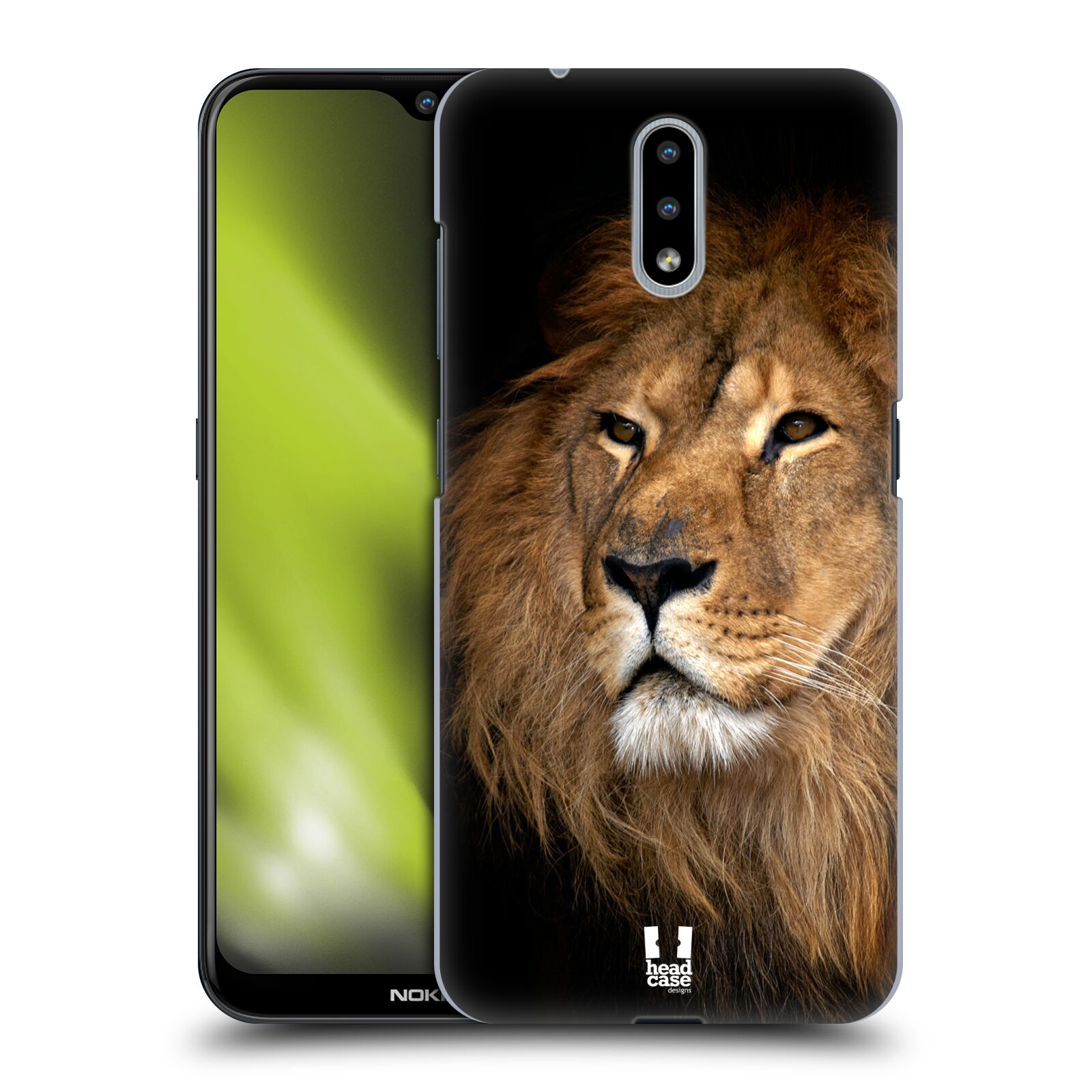 Zadní obal pro mobil Nokia 2.3 - HEAD CASE - Svět zvířat král zvířat Lev