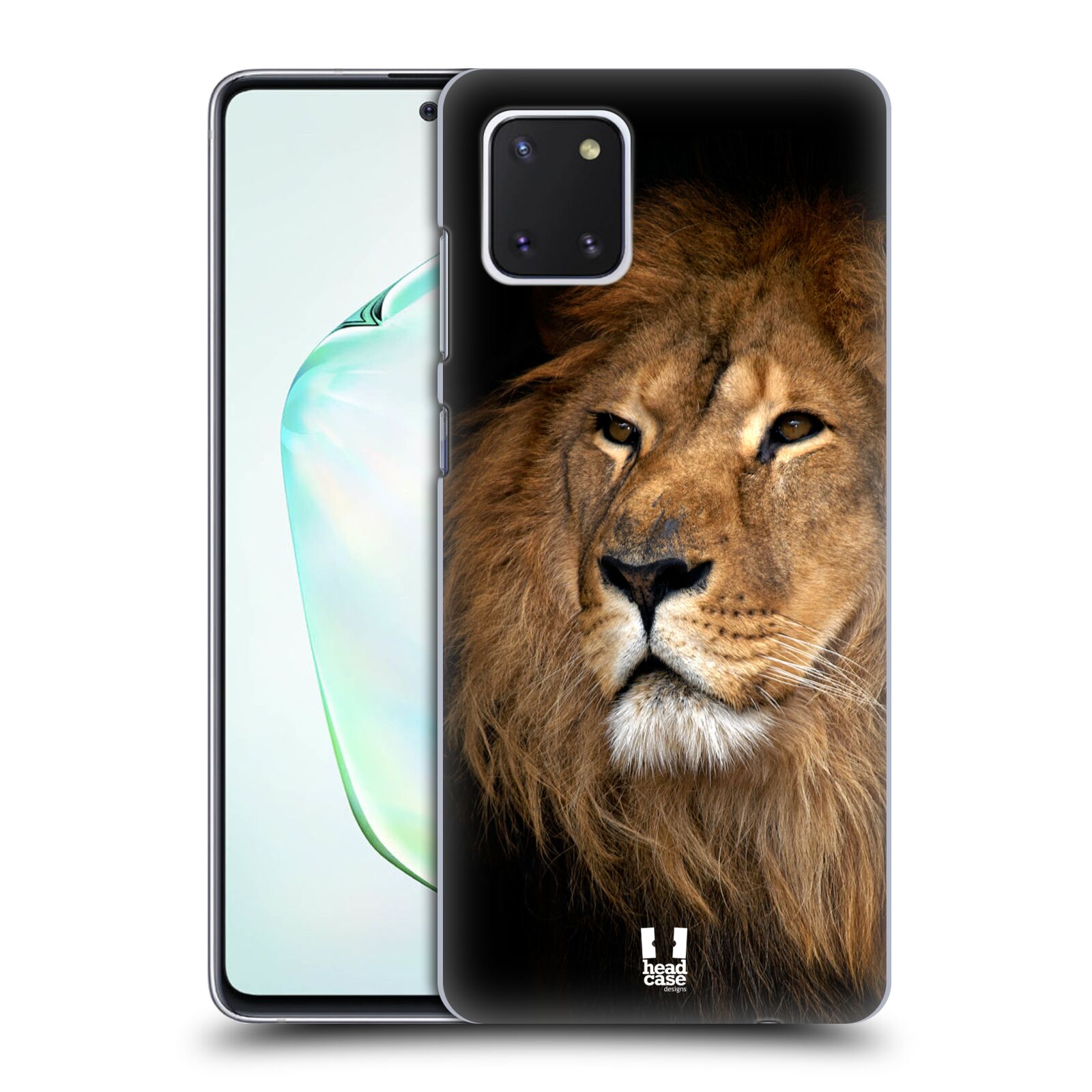 Zadní obal pro mobil Samsung Galaxy Note 10 Lite - HEAD CASE - Svět zvířat král zvířat Lev