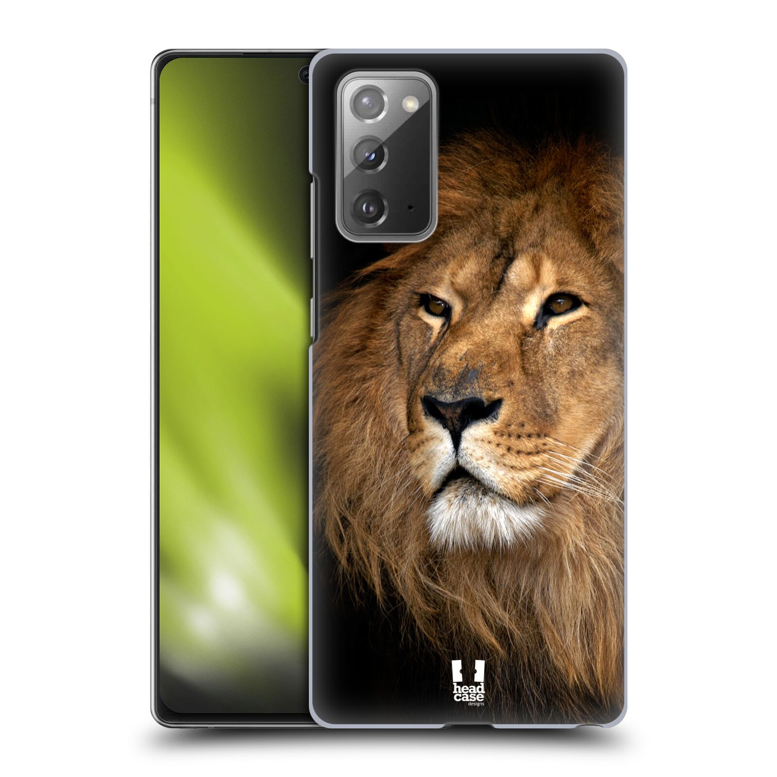 Zadní obal pro mobil Samsung Galaxy Note 20 - HEAD CASE - Svět zvířat král zvířat Lev