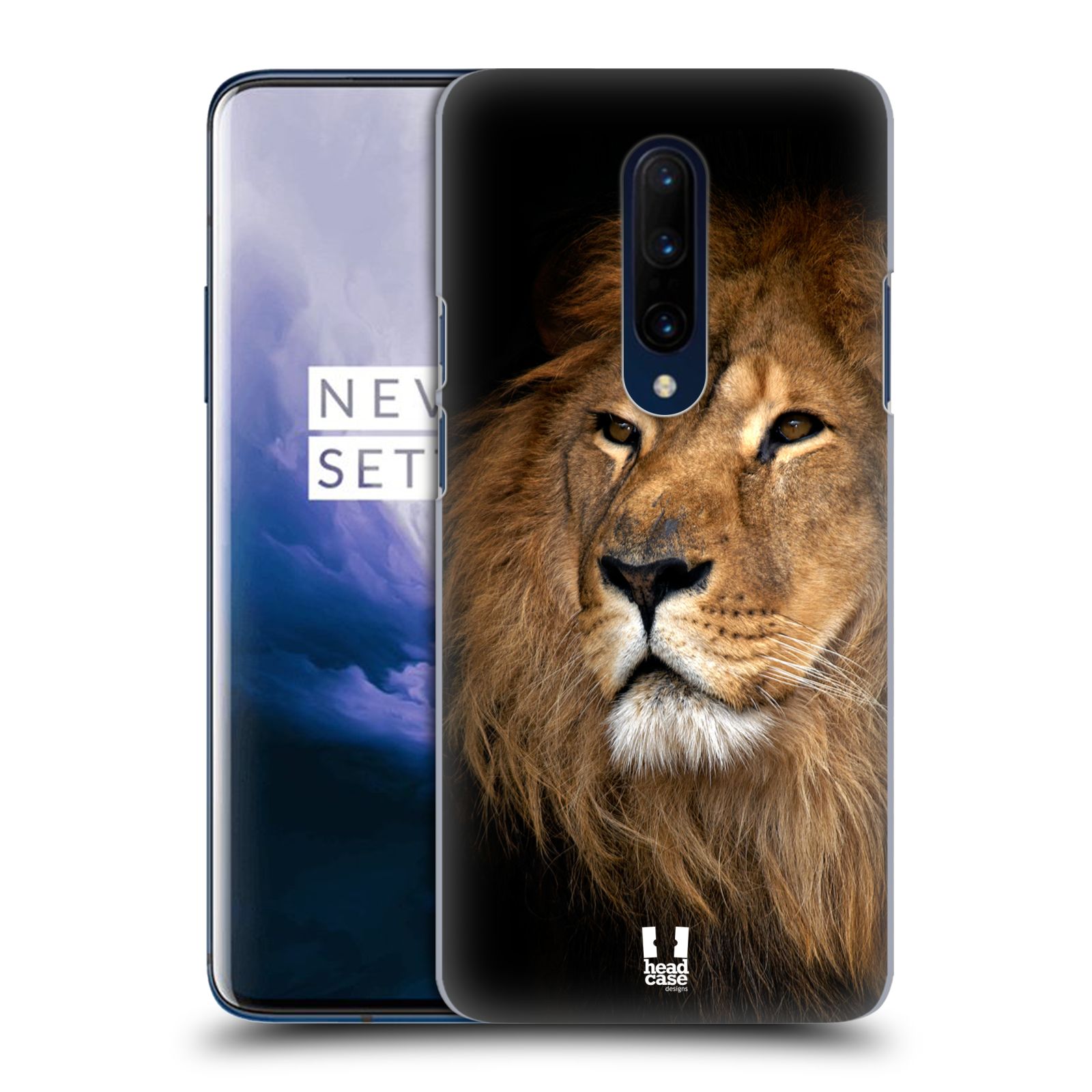 Zadní obal pro mobil OnePlus 7 PRO - HEAD CASE - Svět zvířat král zvířat Lev