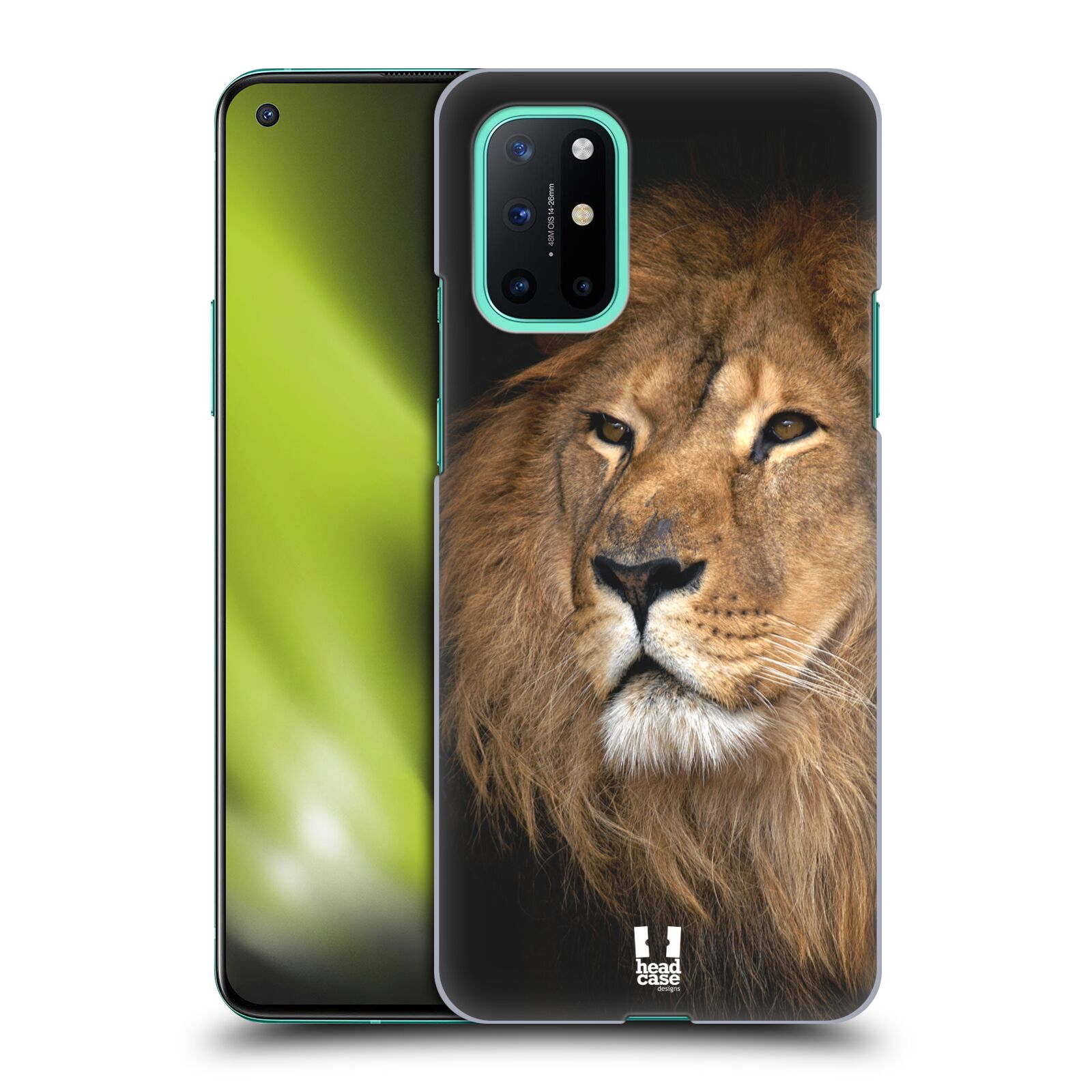 Zadní obal pro mobil OnePlus 8T - HEAD CASE - Svět zvířat král zvířat Lev
