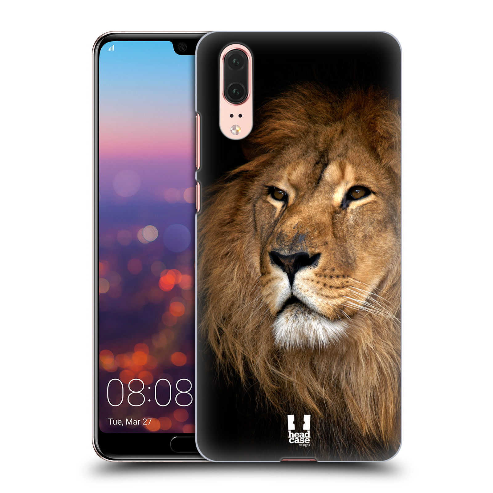 Zadní obal pro mobil Huawei P20 - HEAD CASE - Svět zvířat král zvířat Lev