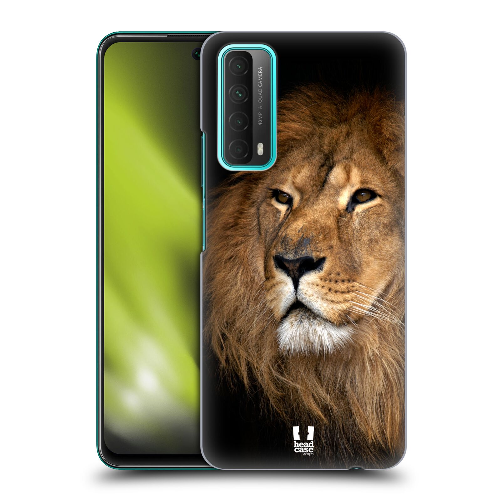 Zadní obal pro mobil Huawei P SMART 2021 - HEAD CASE - Svět zvířat král zvířat Lev
