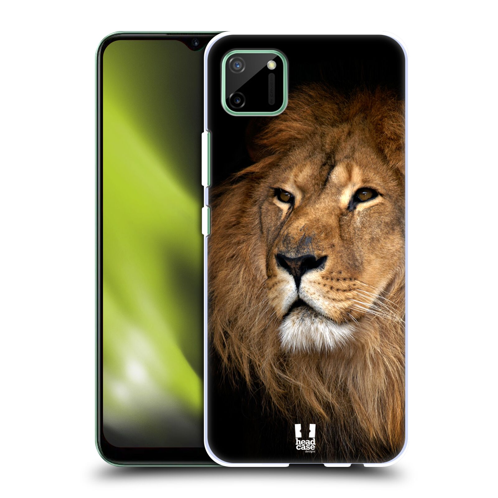 Zadní obal pro mobil Realme C11 - HEAD CASE - Svět zvířat král zvířat Lev