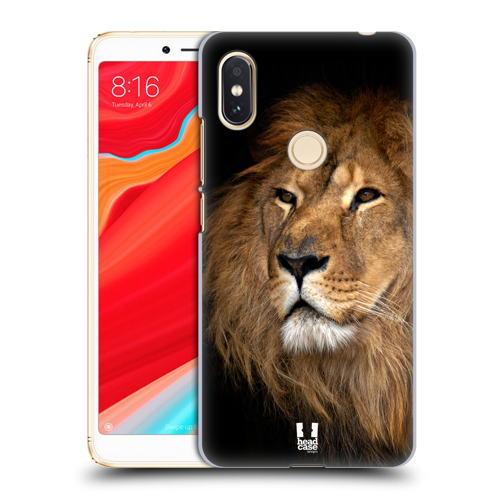 HEAD CASE plastový obal na mobil Xiaomi Redmi S2 vzor Divočina, Divoký život a zvířata foto LEV KRÁL ZVÍŘAT