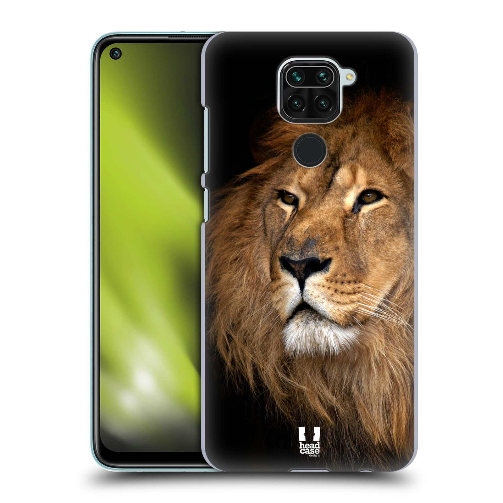 Zadní obal pro mobil Xiaomi Redmi Note 9 - HEAD CASE - Svět zvířat král zvířat Lev