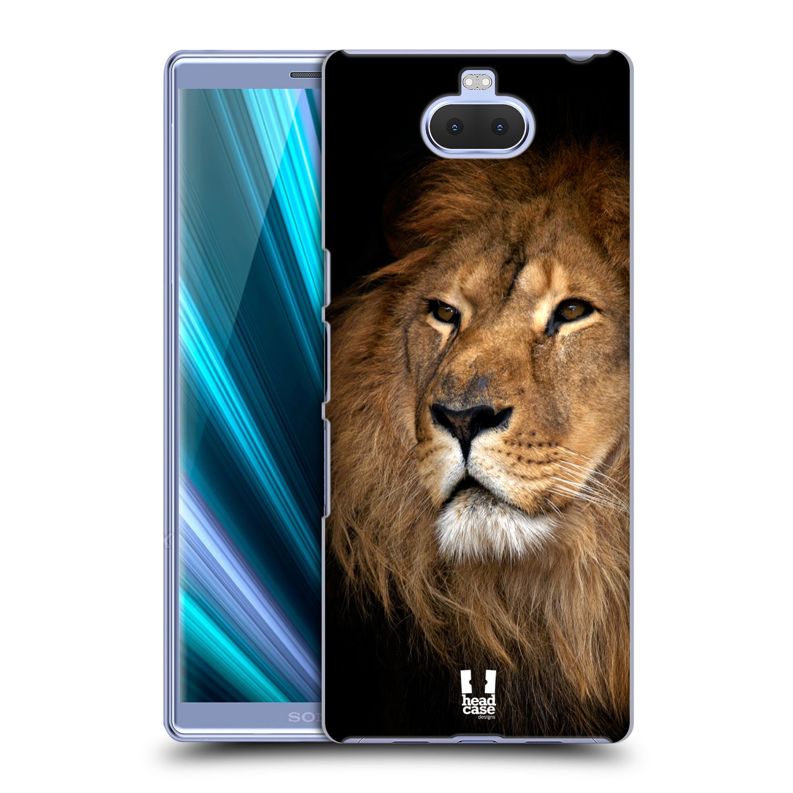 Zadní obal pro mobil Sony Xperia 10 - HEAD CASE - Svět zvířat král zvířat Lev